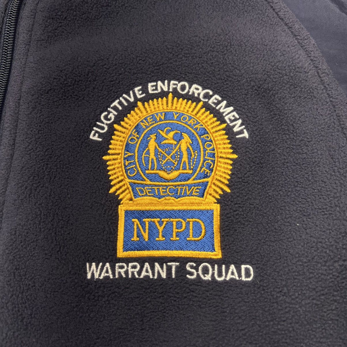 Other NYPD Fleece Sweatshirt Blue Zip Police Warrant Enforcement Size US M / EU 48-50 / 2 - 4 Thumbnail