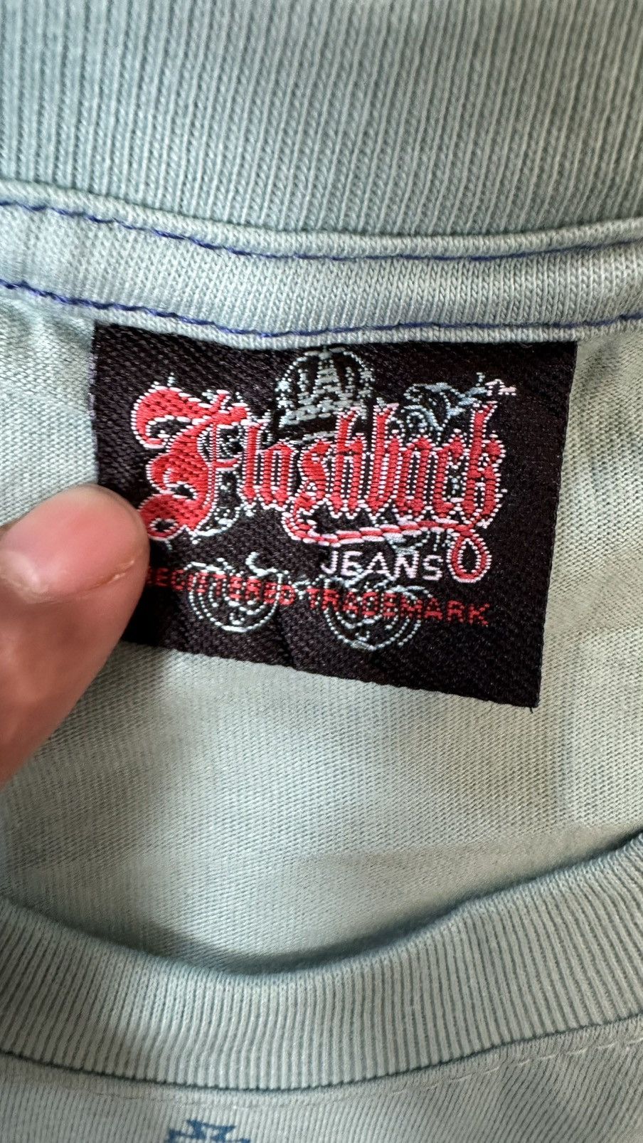 Japanese Brand VINTAGE FLASHBACK JEANS AFFLICTION Y2K TEE Size US S / EU 44-46 / 1 - 4 Thumbnail