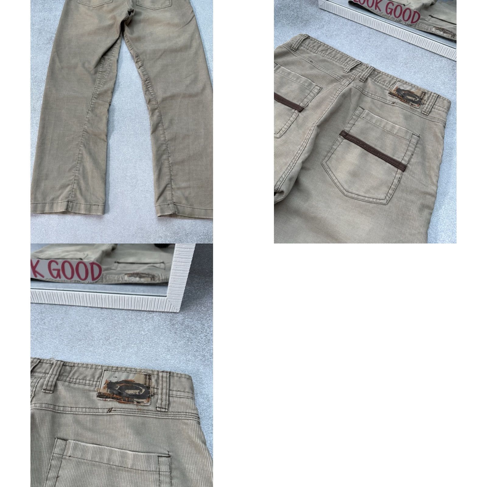 Oakley VINTAGE Oakley Chinos Pants Outdoor Distressed Style Y2K Khaki Men W34 L32 Pants Size US 34 / EU 50 - 9 Thumbnail