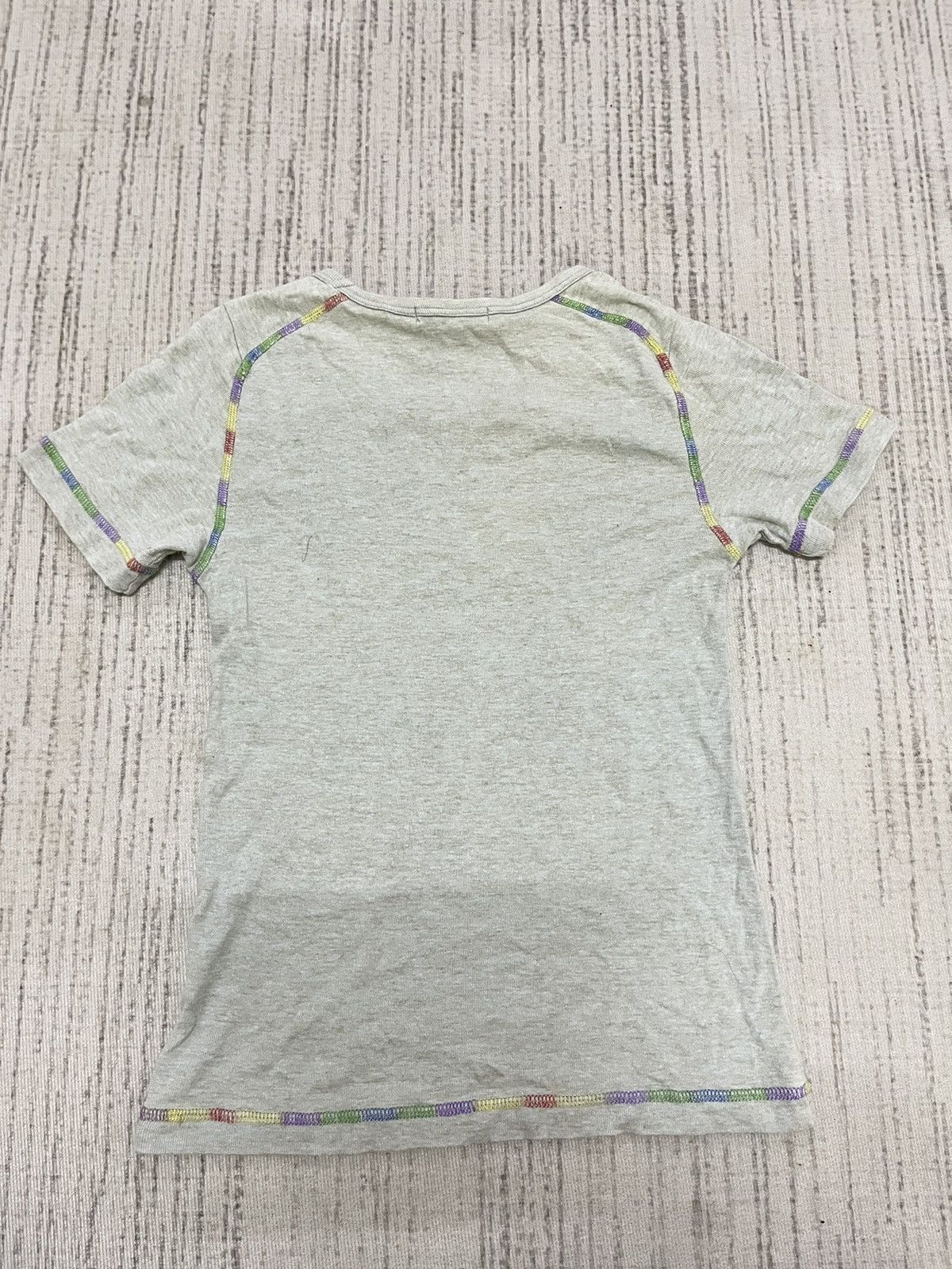 Hysteric Glamour × Japanese Brand × Vintage Vintage 90s hysteric glamour rainbow tshirt Size ONE SIZE - 4 Thumbnail