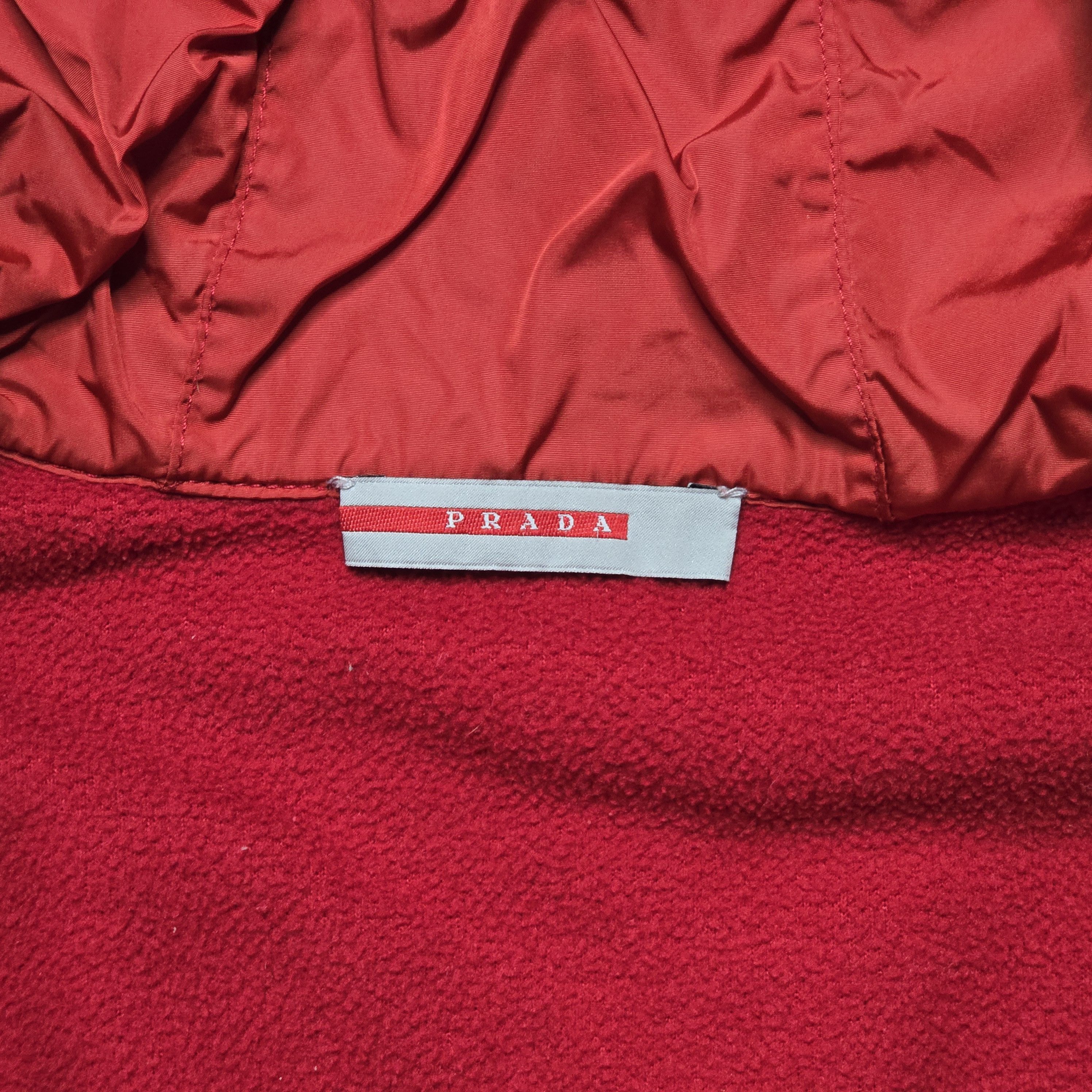 Prada Prada Sport - S/S 2000 Balaclava Fleece Hoodie Size M / US 6-8 / IT 42-44 - 7 Thumbnail