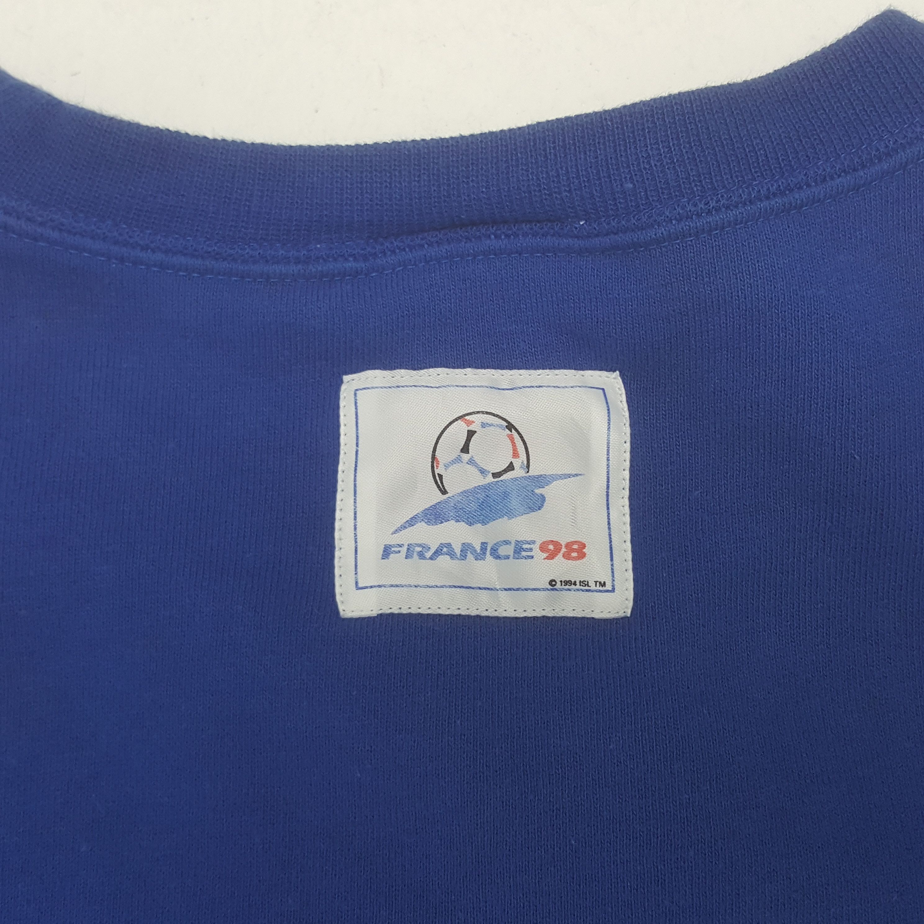 Vintage Vintage France Fifa World Cup Sweatshirt Size US L / EU 52-54 / 3 - 8 Thumbnail