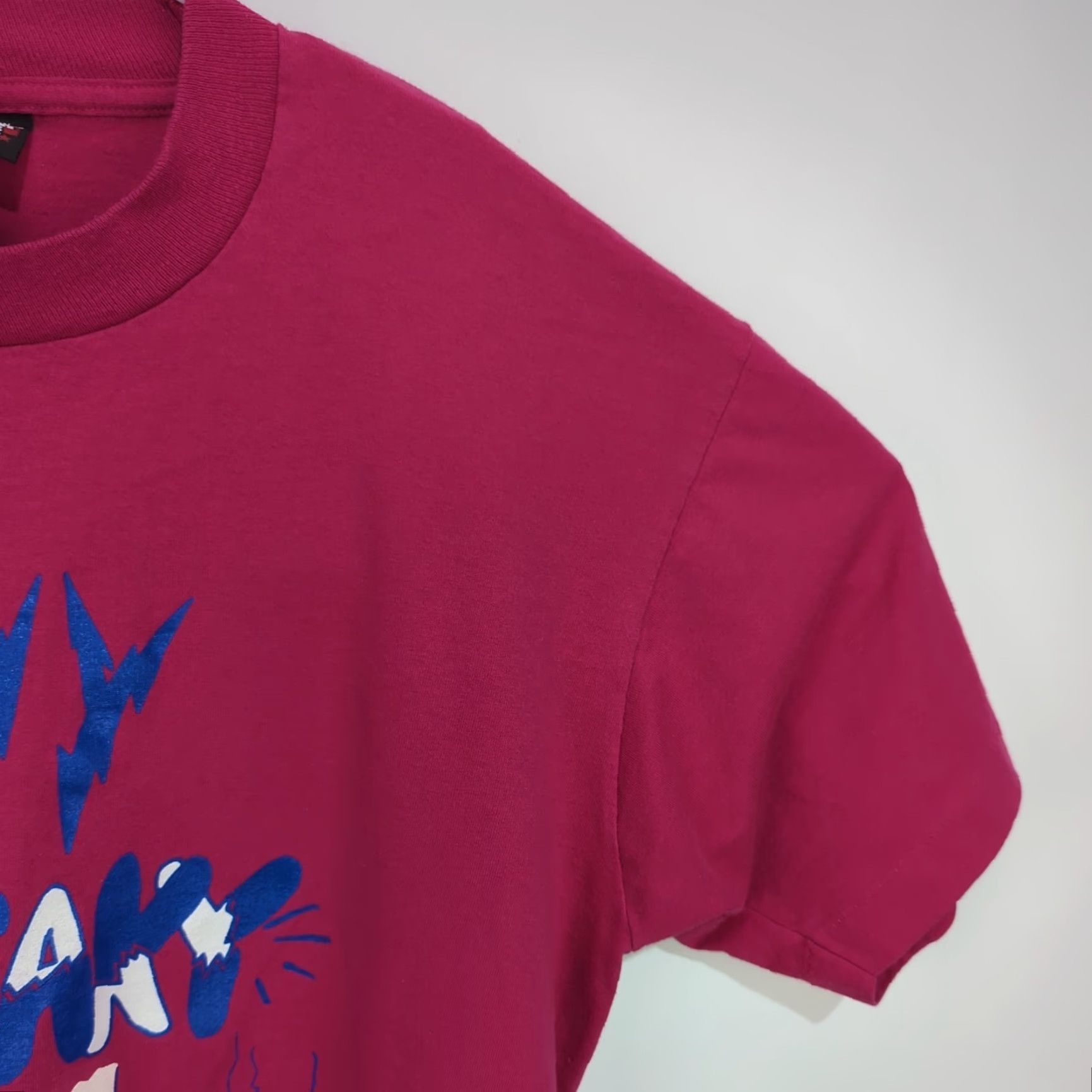 Vintage VINTAGE Screen Stars Achy Breaky Feet T Shirt Pink L Unisex 1990s Grunge Graphic Tee Short Sleeve USA Made Size US L / EU 52-54 / 3 - 5 Thumbnail