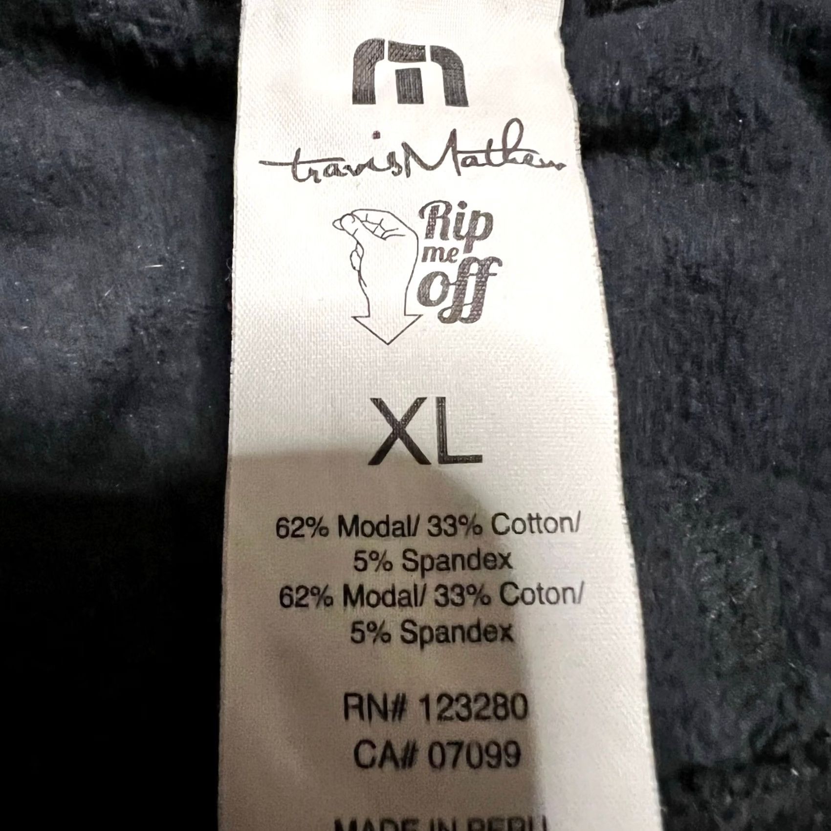 TravisMathew Travis Mathew Joggers Pants Mens XL Black Sweatpants Relaxed Elastic Regular Pants Mens XL Black Jogger Style Size US 36 / EU 52 - 5 Thumbnail