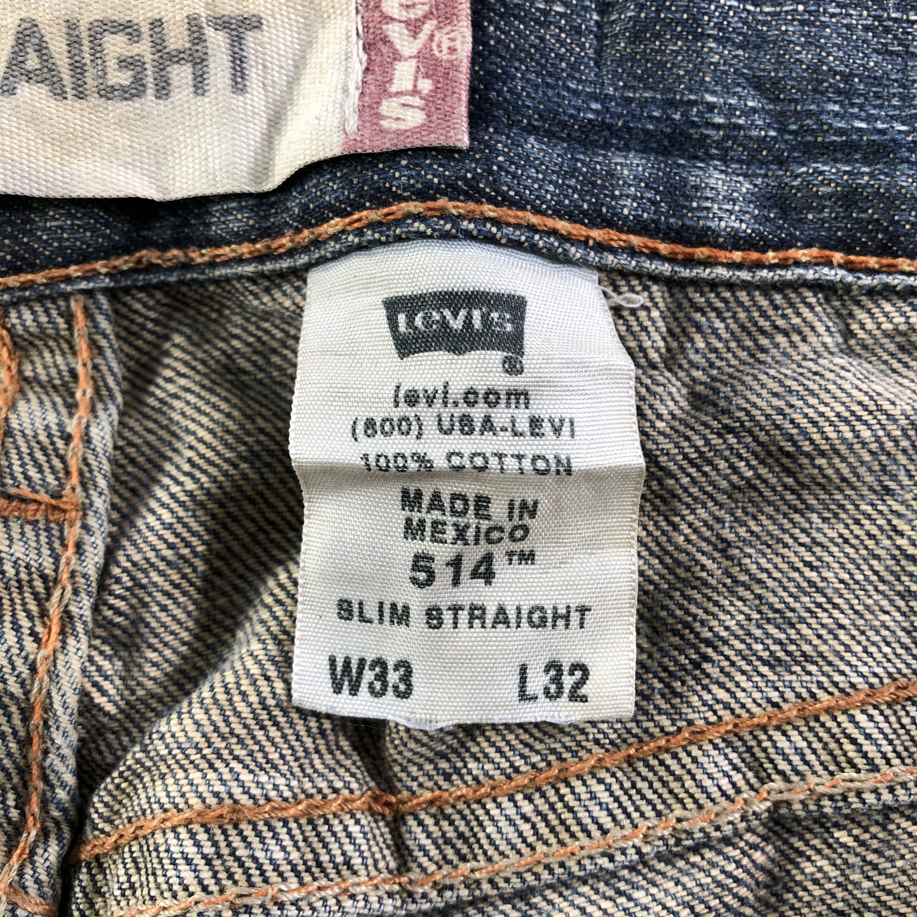 Levi's Vintage Levis 514 Jeans-J3203 Size US 35 - 12 Thumbnail