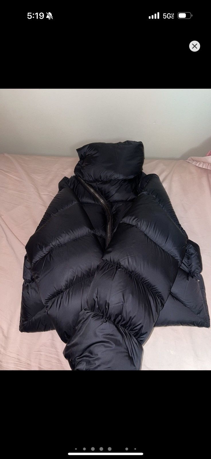 Rick Owens Rick Owen asymmetric bomber jacket FW20 Size S / US 4 / IT 40 - 1 Thumbnail