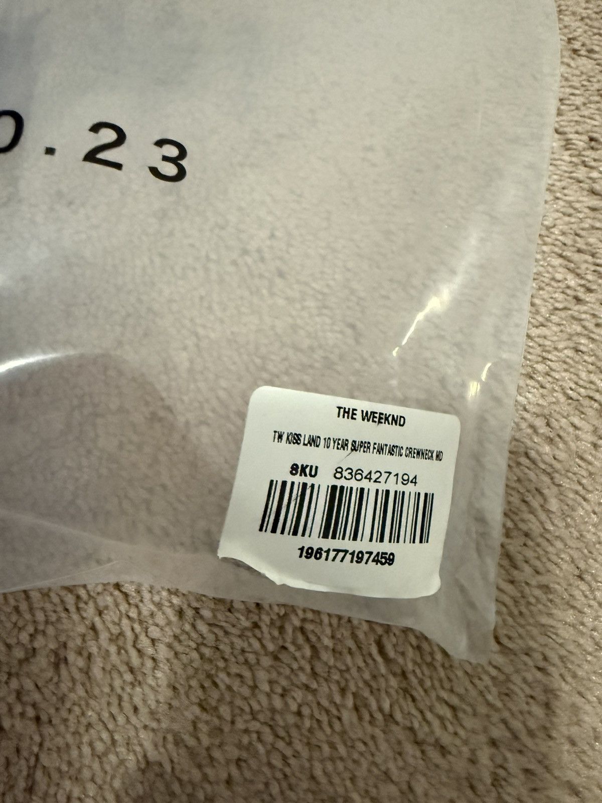 The Weeknd The Weeknd XO Kiss Land 10 Year Crewneck Black Medium Size US M / EU 48-50 / 2 - 5 Thumbnail
