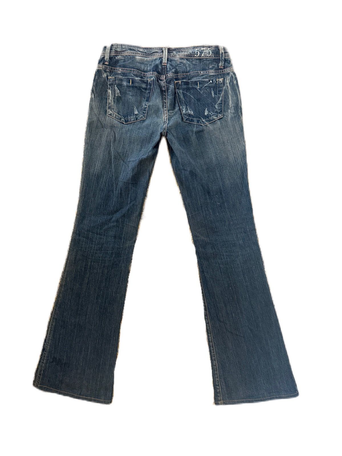 Los Angeles Apparel KENDRICK LEMAR STYLE FLARE JEANS CALIFORNIA LIFE STYLE Size US 31 - 7 Thumbnail