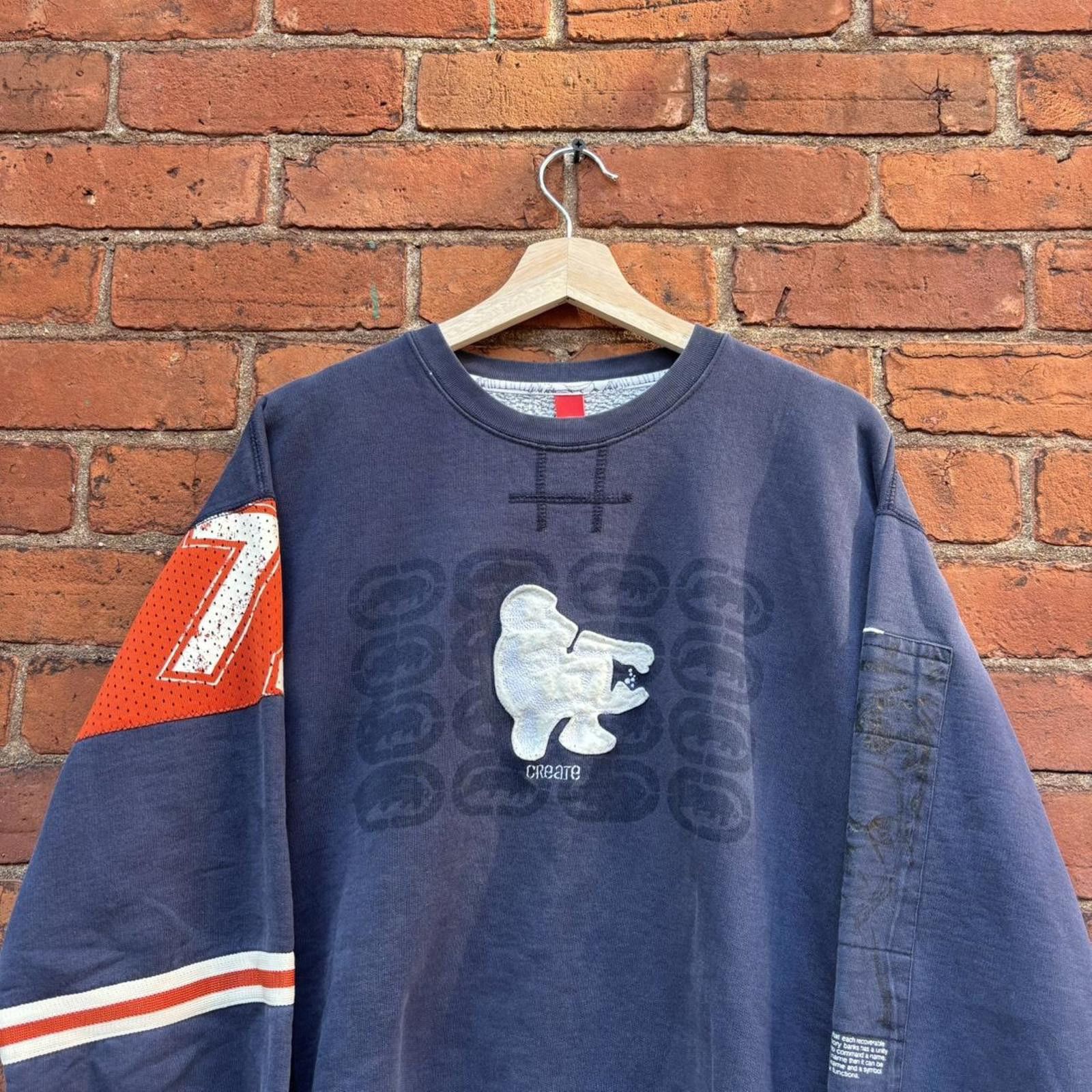 Ecko Unltd. Vintage ecko create crewneck sweatshirt 00s L Size US L / EU 52-54 / 3 - 2 Thumbnail