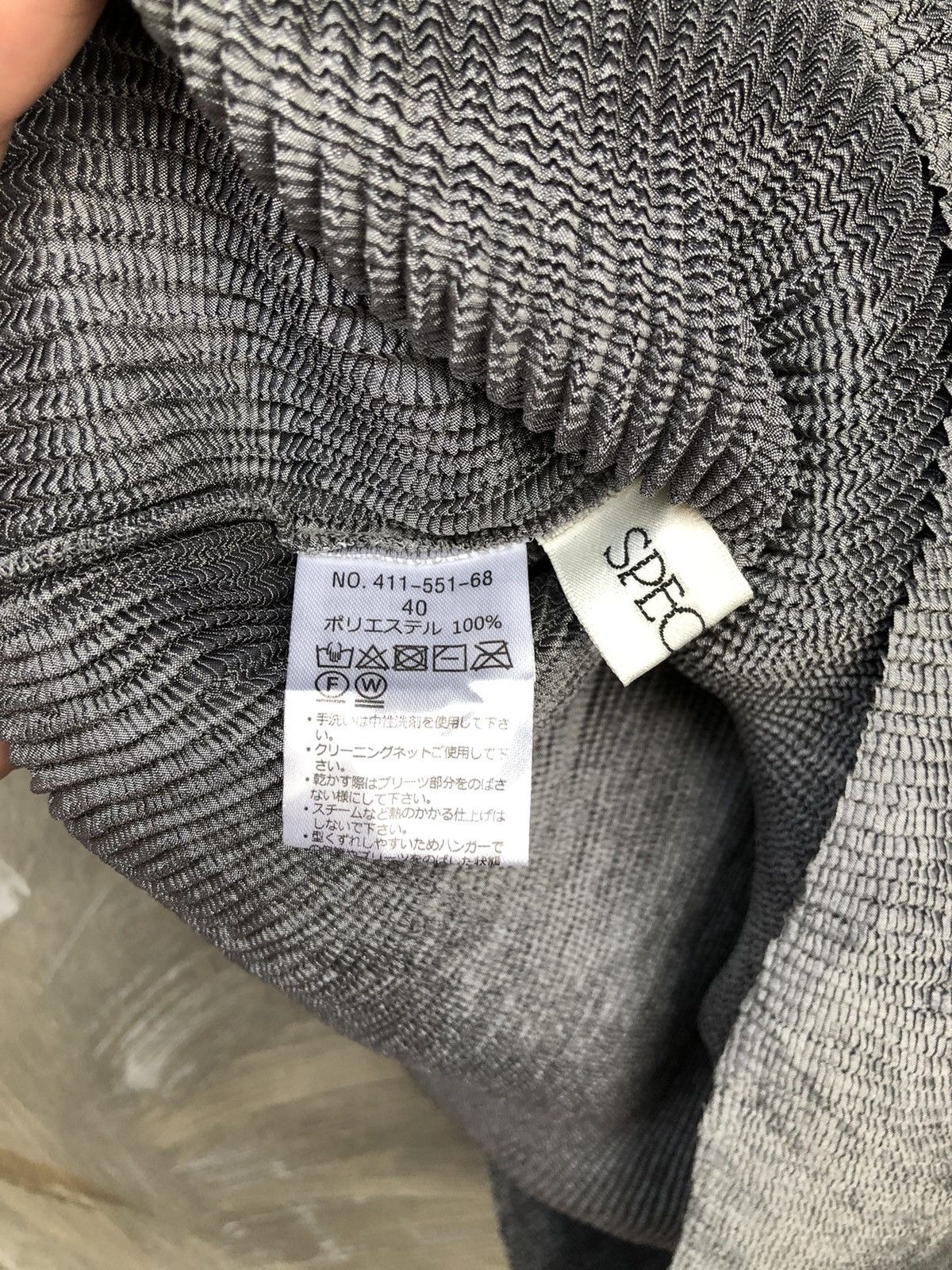 Japanese Brand Japanese Spechio Pleats Midi Dress Issey Miyake Style Size L / US 10 / IT 46 - 8 Thumbnail