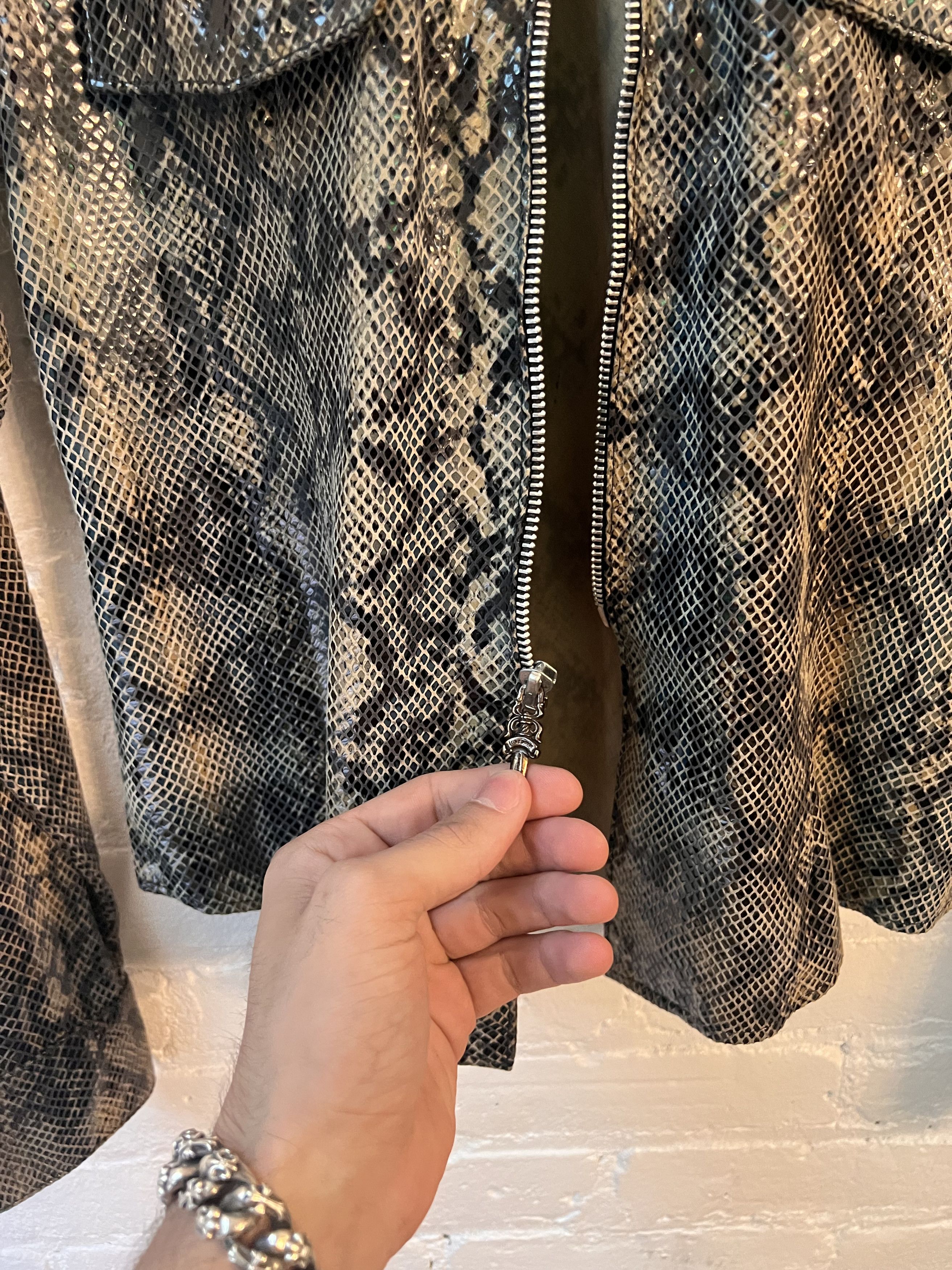 Chrome Hearts Chrome Hearts Snakeskin Python Jacket 4G SELLER Size US S / EU 44-46 / 1 - 7 Thumbnail