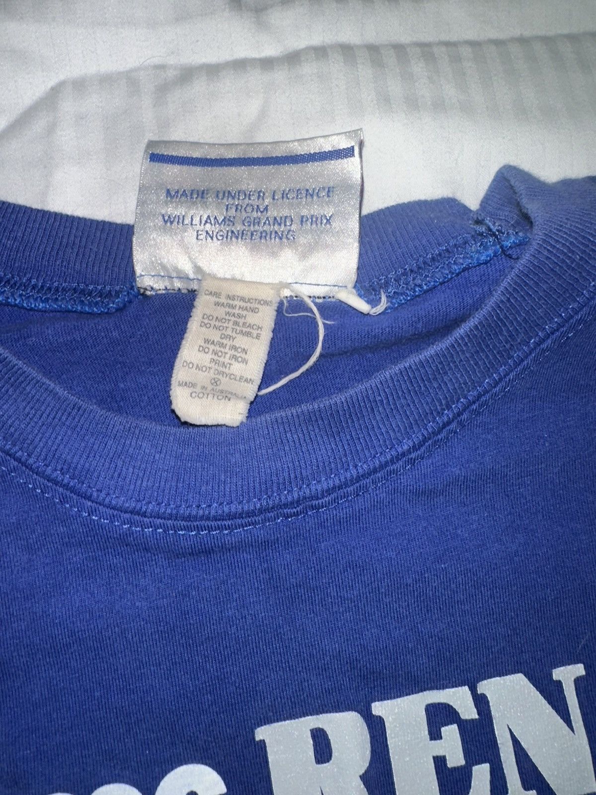 Formula 1 T-shirt williams Renault F1 World Championship Size US M / EU 48-50 / 2 - 4 Thumbnail