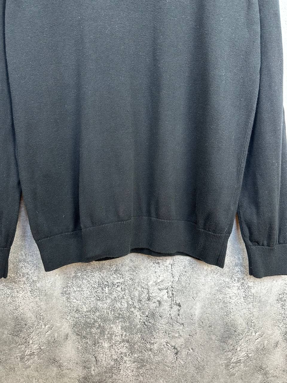 Paul James Paul James Polo Long Sleeve Shirt Jumper Black OldMoney Size US M / EU 48-50 / 2 - 7 Thumbnail
