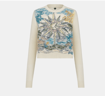 o1w1db10124 Sweater in Ecru