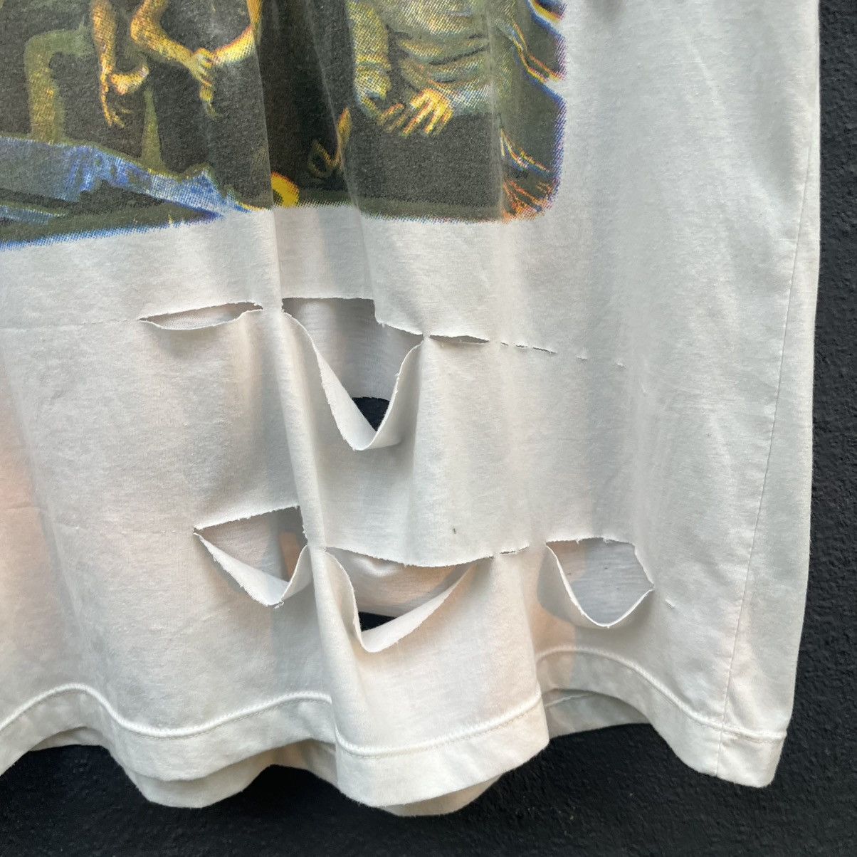 Band Tees Thrashed Distressed Fleetwood Mac ERD GRUNGE Band Tee Size US L / EU 52-54 / 3 - 4 Thumbnail