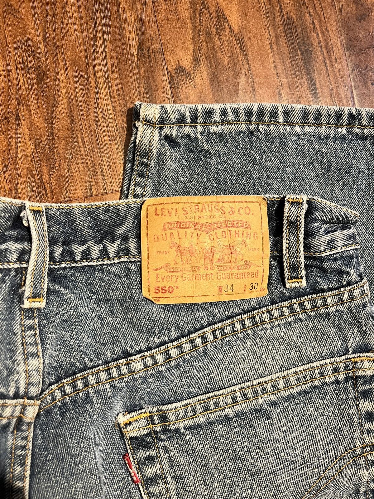 Levi's Levi’s 550 Light Wash Denim 👖💙 – W34 L30 Size US 34 / EU 50 - 3 Thumbnail