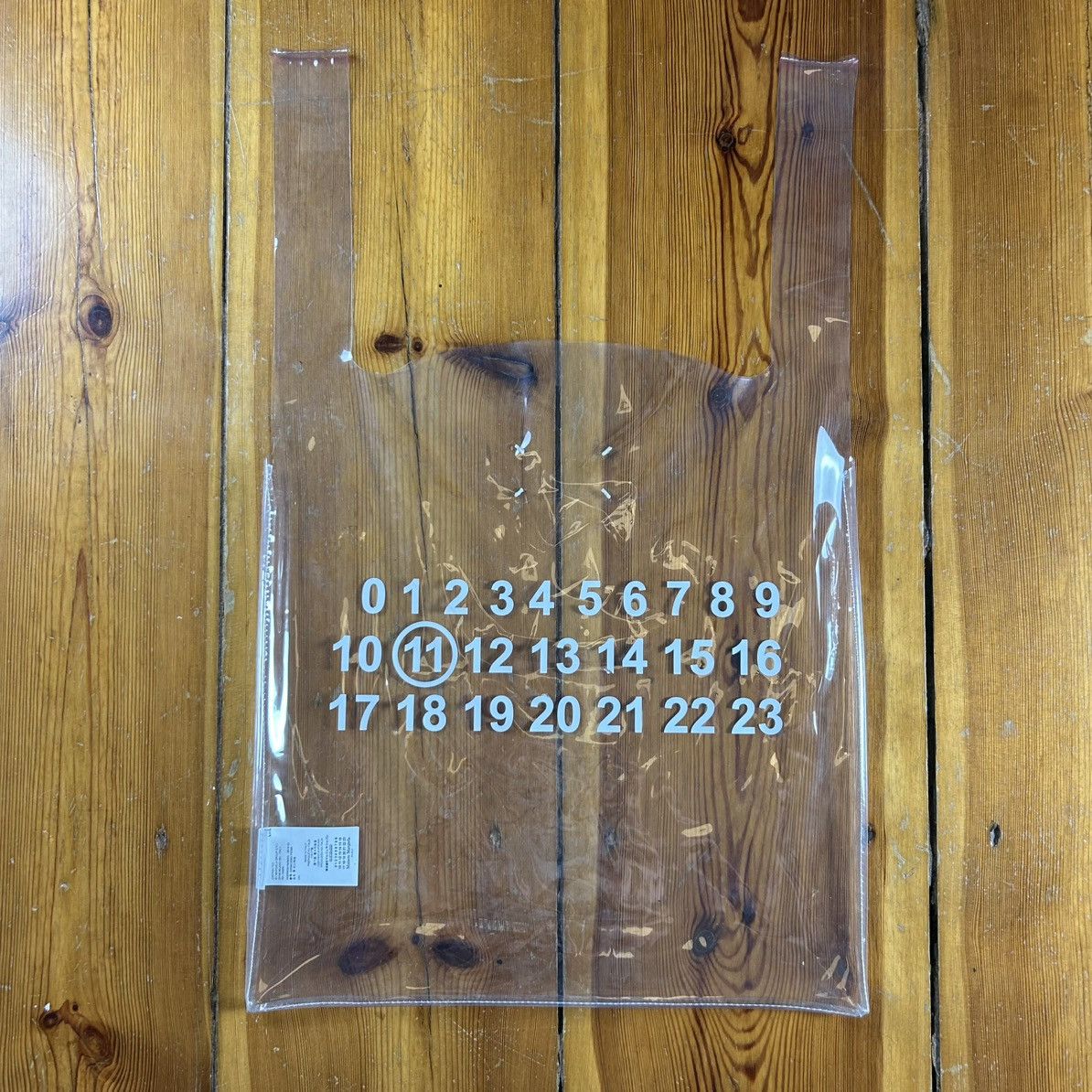 Maison Margiela Transparent Margiela shopper Size ONE SIZE - 1 Thumbnail