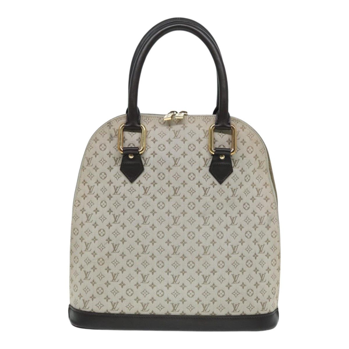 Louis Vuitton Alma Long Grey Canvas Handbag (Pre-Owned) Size ONE SIZE - 1 Thumbnail