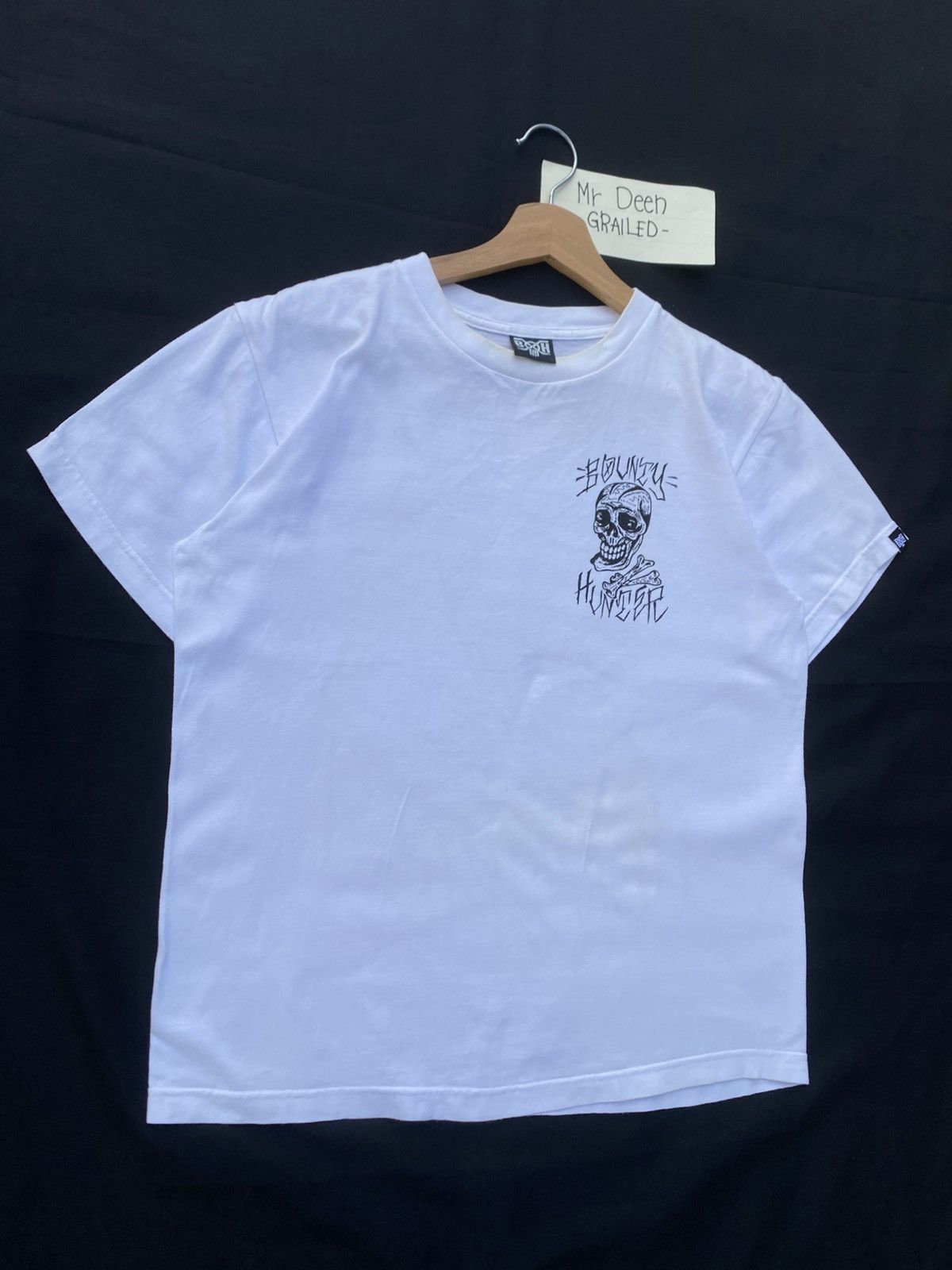 Bounty Hunter Rare Vintage 00s Bounty Hunter Skull Illustration Tshirt Size US M / EU 48-50 / 2 - 8 Thumbnail