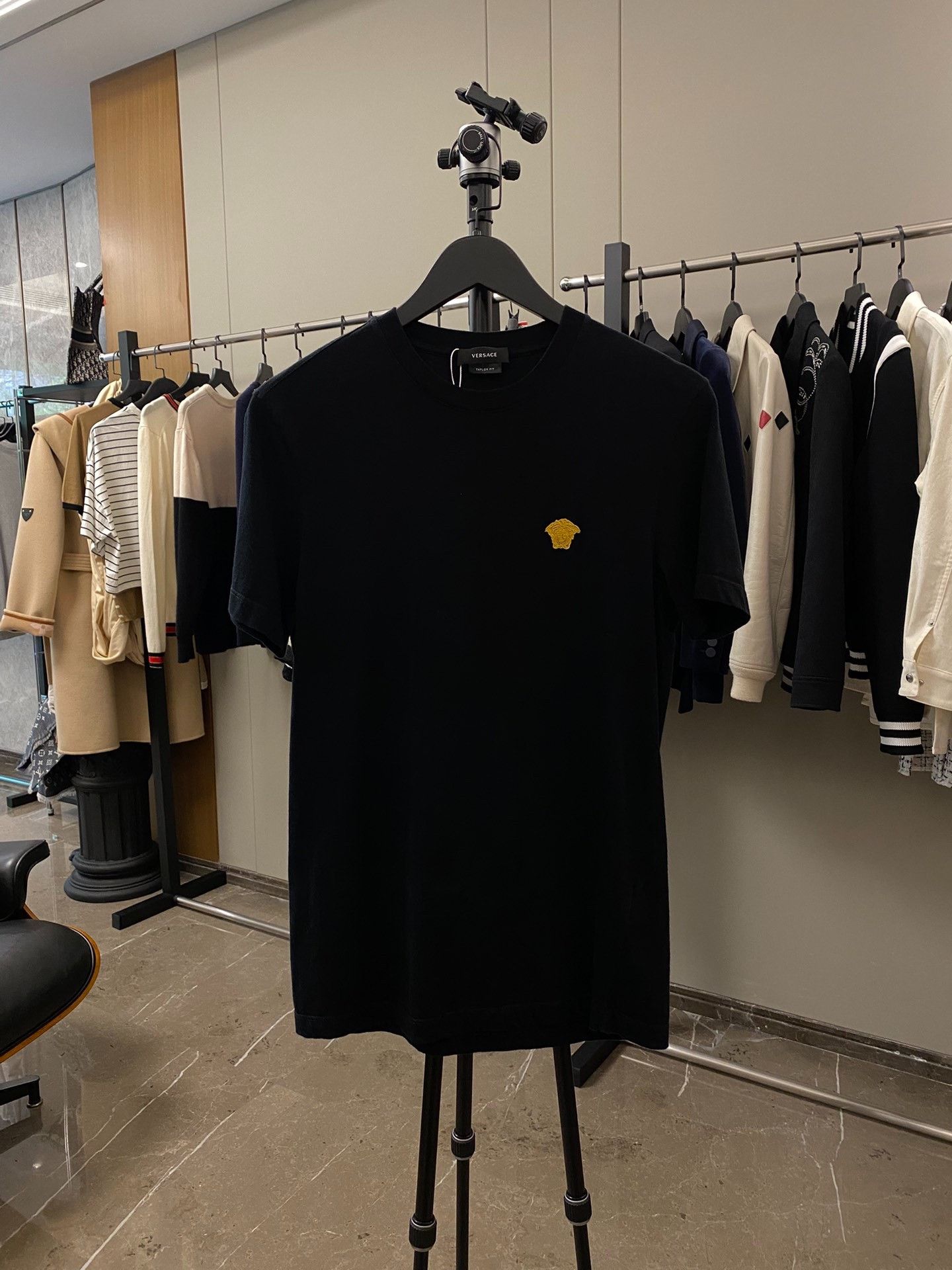 Versace Versace Embroidered T-Shirt XS Women Size XS / US 0-2 / IT 36-38 - 1 Thumbnail