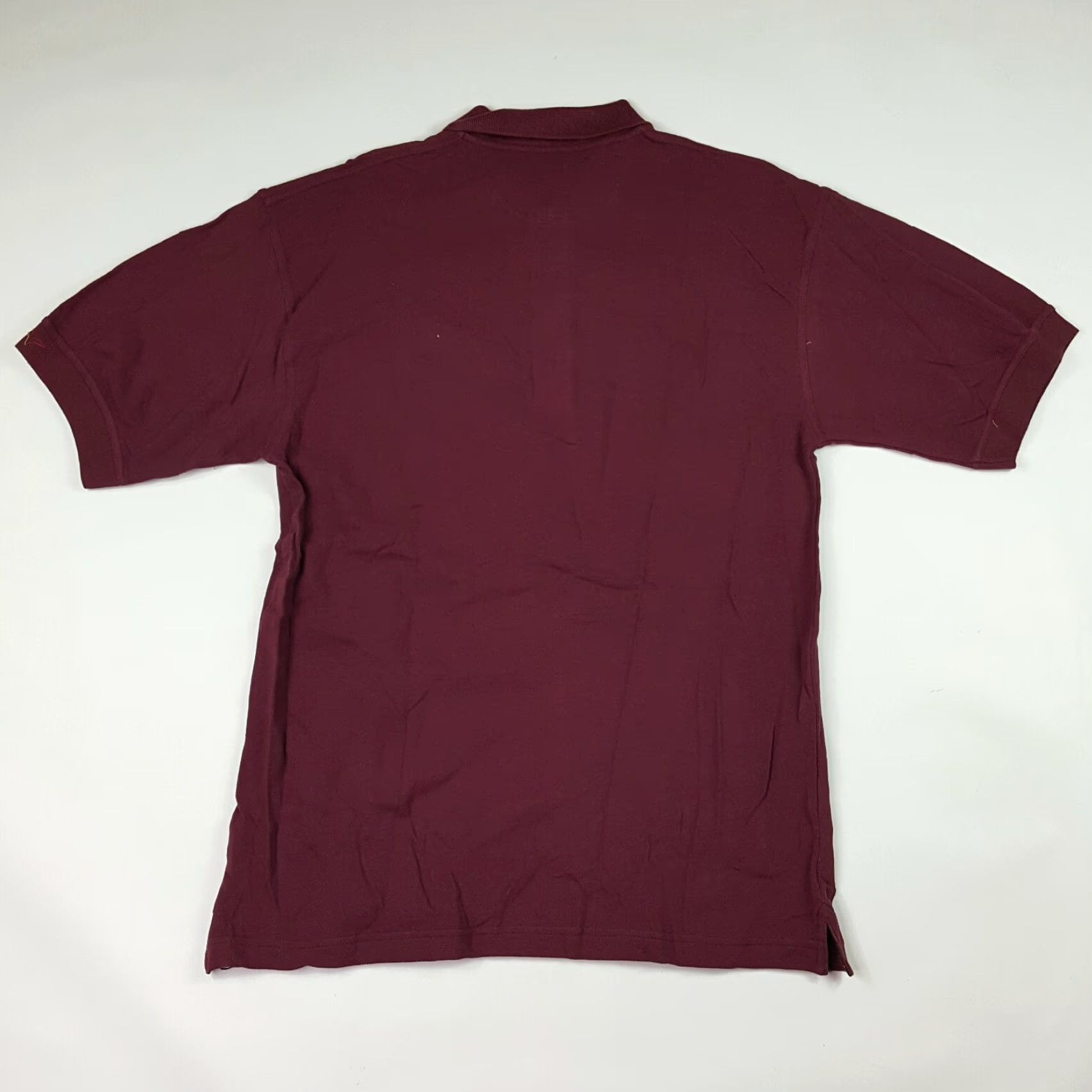 Reebok VTG 90s Greg Norman Golf Men's Size Medium Reebok Short Sleeve Maroon Polo Shirt Size US M / EU 48-50 / 2 - 6 Thumbnail