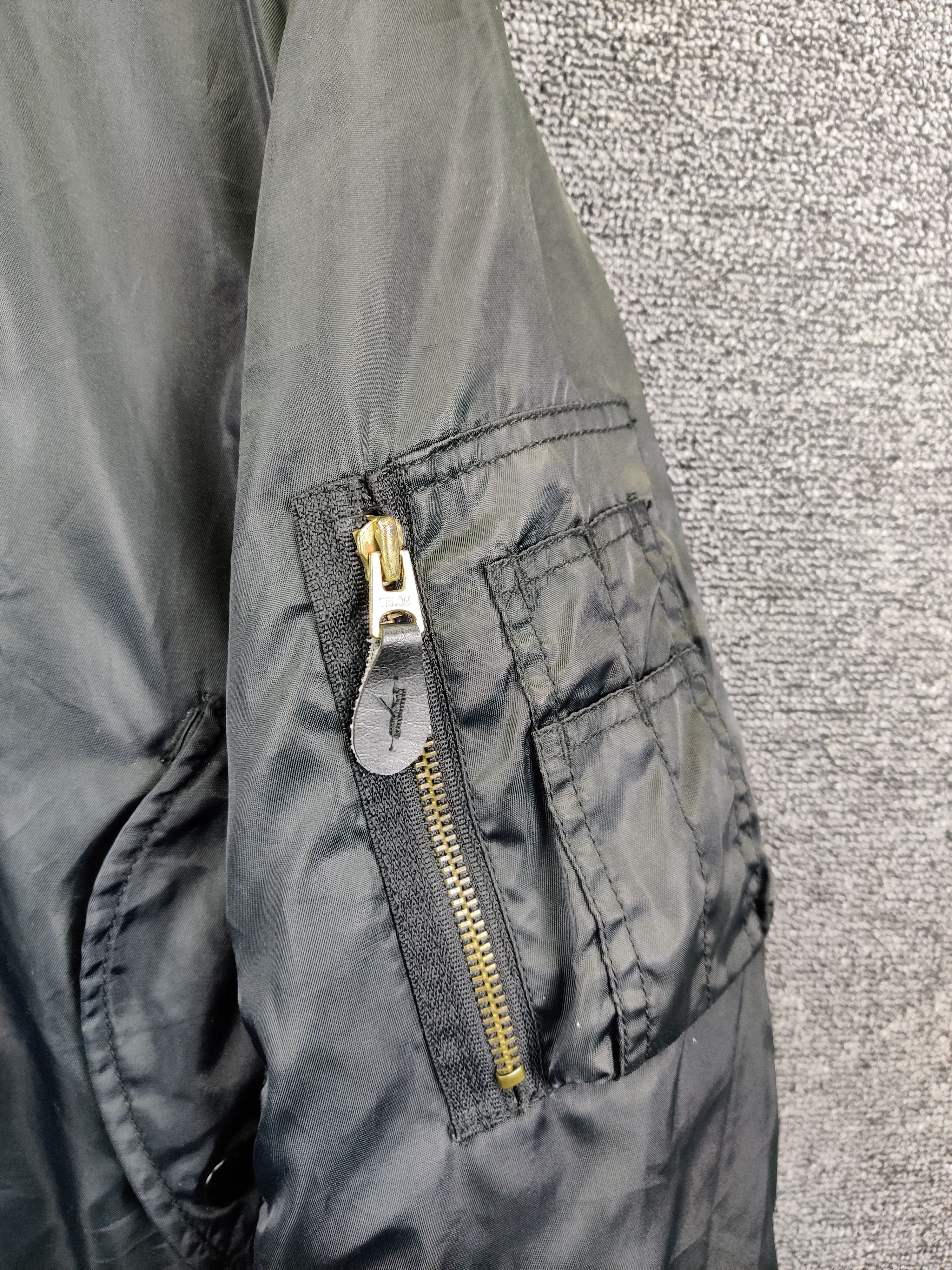 Vintage Vintage MA-1 Intermediate Flight Bomber Jacket Size US L / EU 52-54 / 3 - 7 Thumbnail