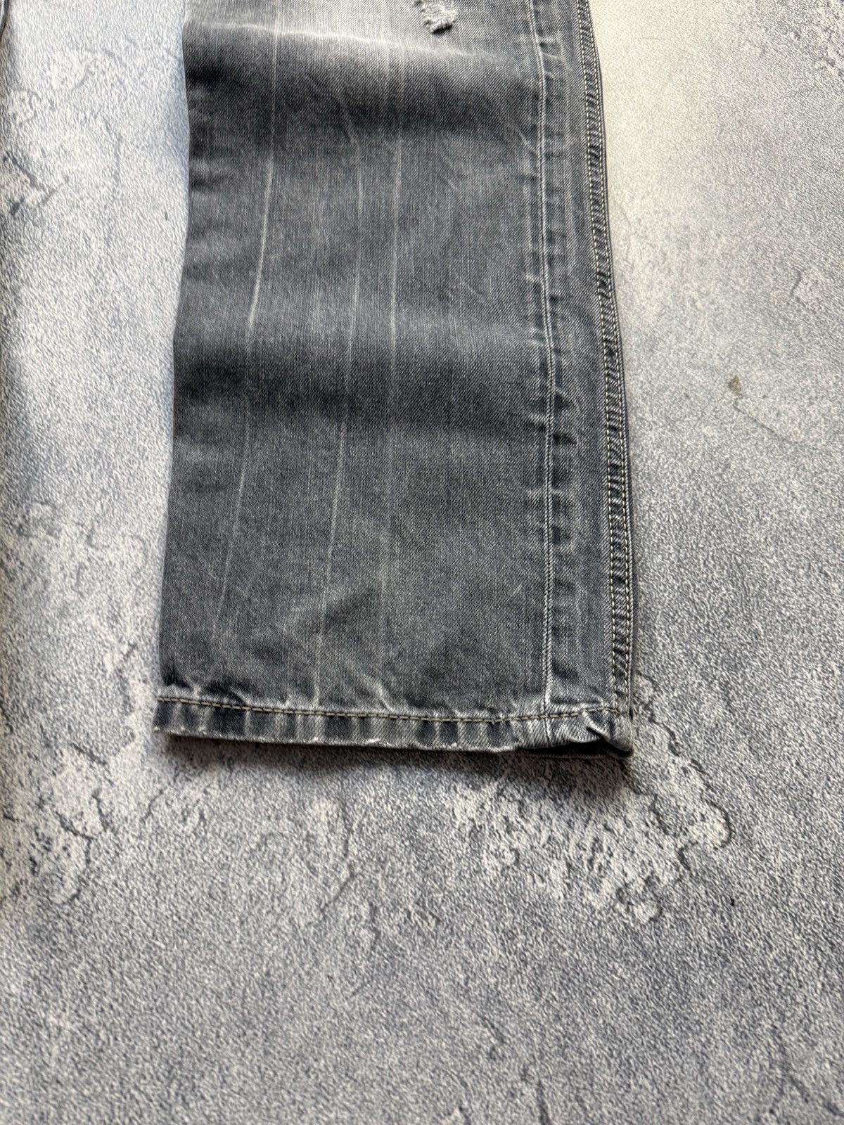 Diesel Vintage Diesel Jeans Distressed Faded Flared Wide Baggy Y2K Size US 34 / EU 50 - 8 Thumbnail