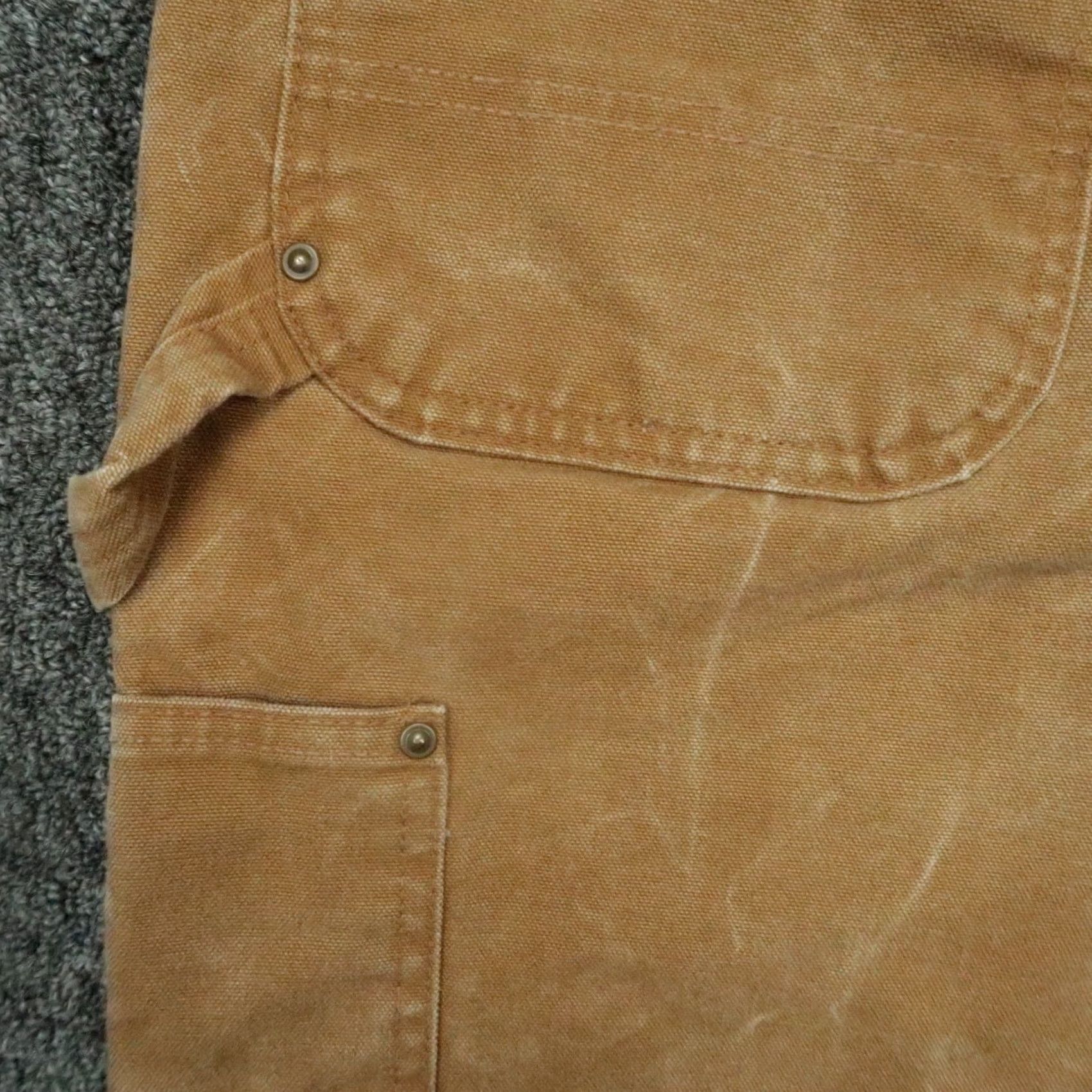 Carhartt VINTAGE Carhartt Pants Men Brown 42x32 Double Knee Duck Loose Utility Workwear Size US 42 / EU 58 - 6 Thumbnail