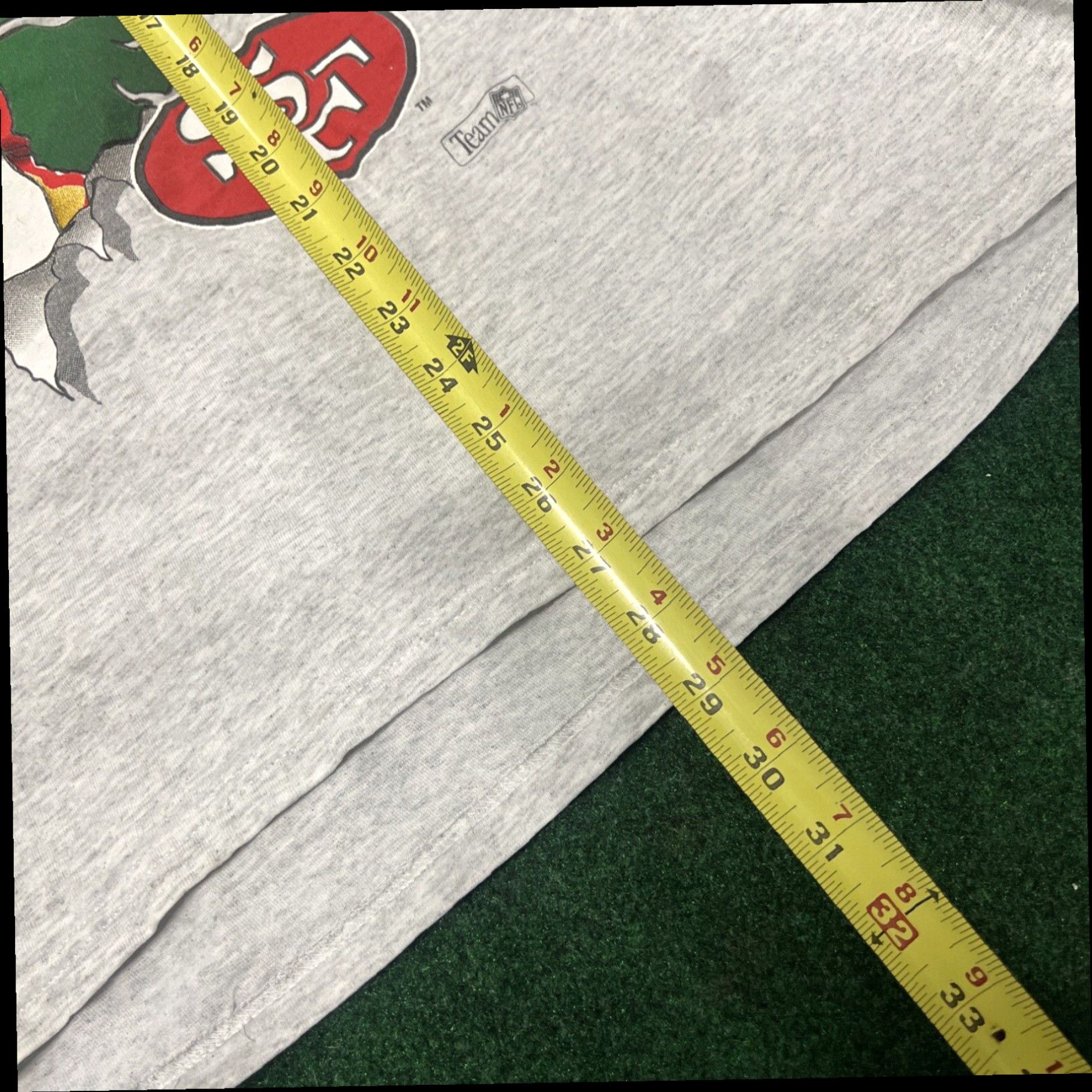 Nutmeg Vintage 90s Nutmeg Steve Young 49ers Shirt Size XL Front N Back San Fran NFL Size US XL / EU 56 / 4 - 6 Thumbnail