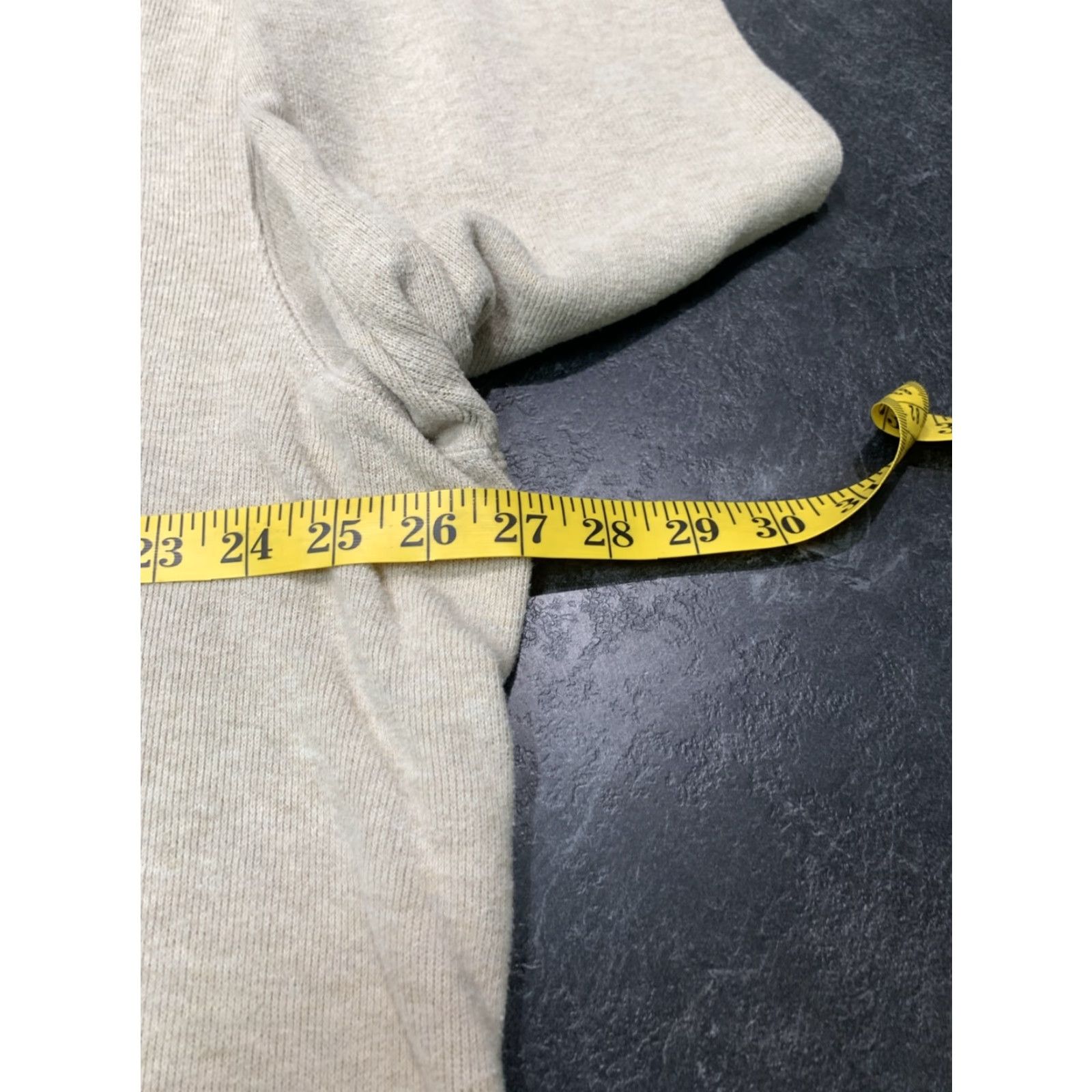 Polo Ralph Lauren Polo Ralph Lauren Men’s Sweater 1/4 Zip Tan Cotton 2XL Pullover Knit Pullover Shirt (note: space corrected) Size US XXL / EU 58 / 5 - 7 Thumbnail