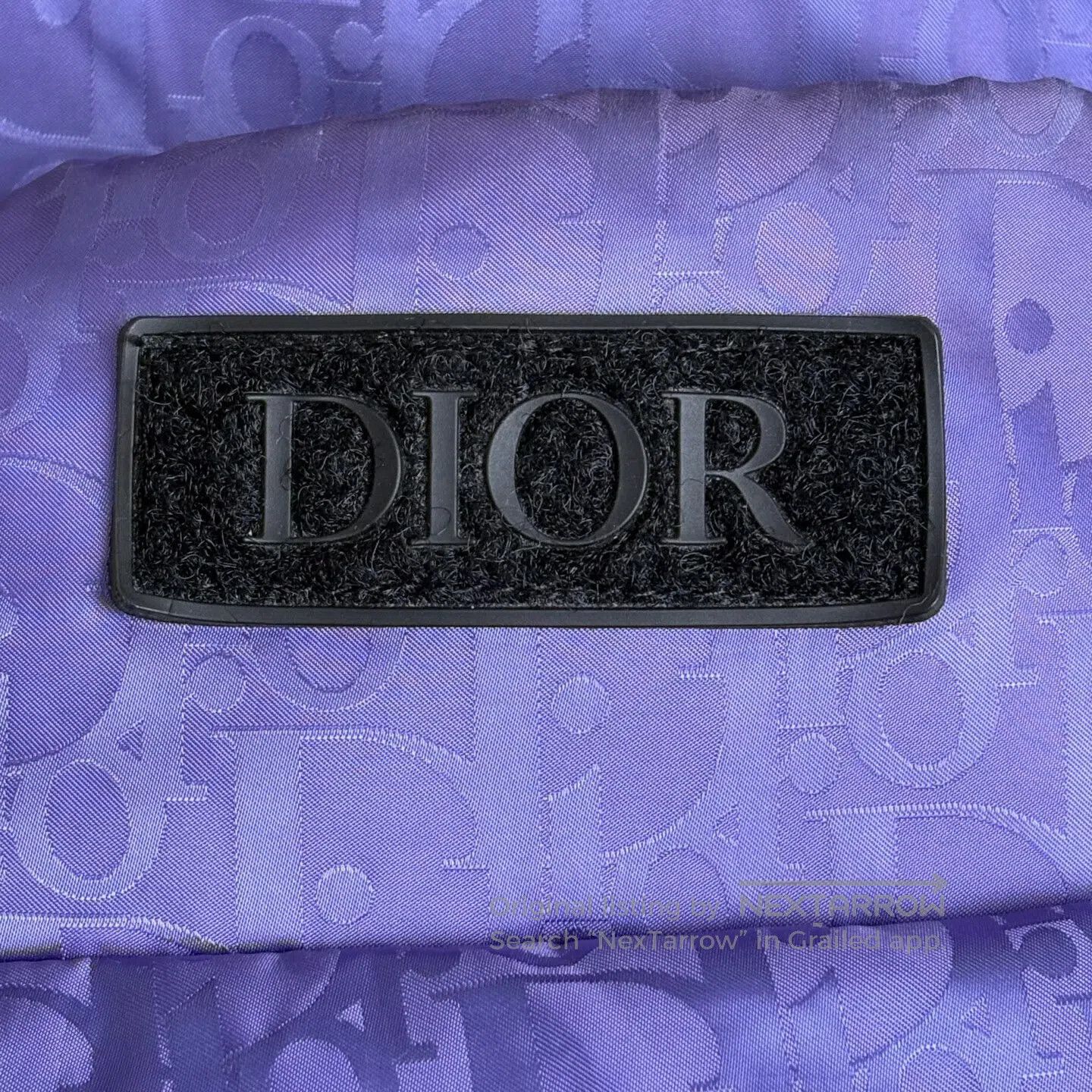Dior Dior size46 Purple vintage-style logo down jacket Size US S / EU 44-46 / 1 - 7 Thumbnail