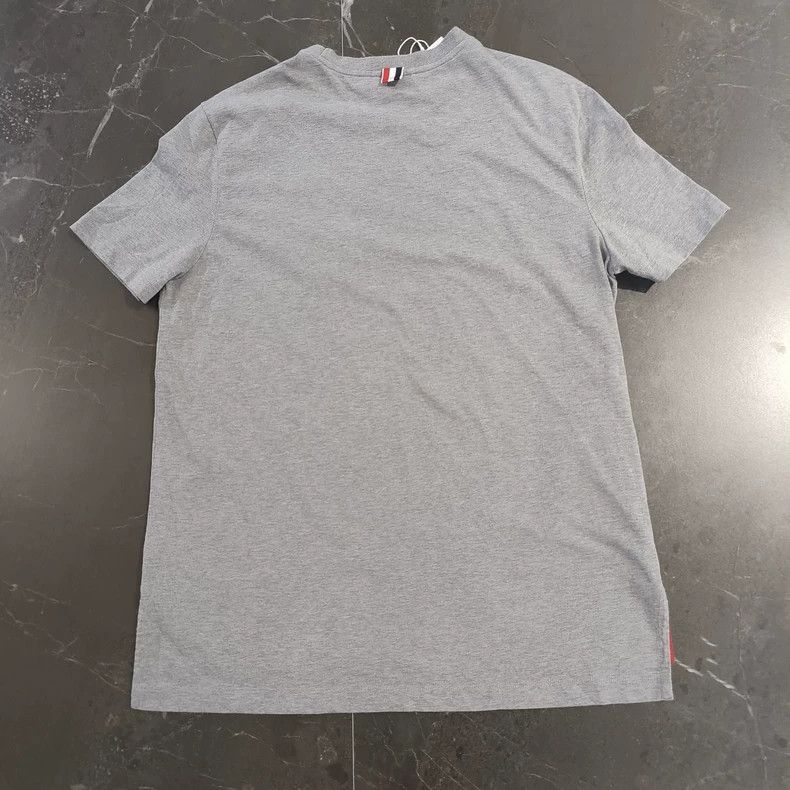 Thom Browne Thom Browne Gray embroidered floral casual short sleeves Size US M / EU 48-50 / 2 - 2 Thumbnail