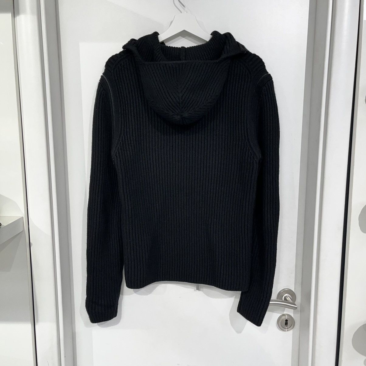 Helmut Lang Helmut Lang Balaclava Hoodie Black Size US S / EU 44-46 / 1 - 2 Thumbnail