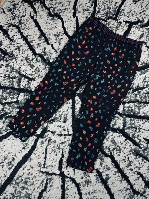 Other Riani leggings black colorful 46 XXXL Size 32" / US 10 / IT 46 - 2 Thumbnail