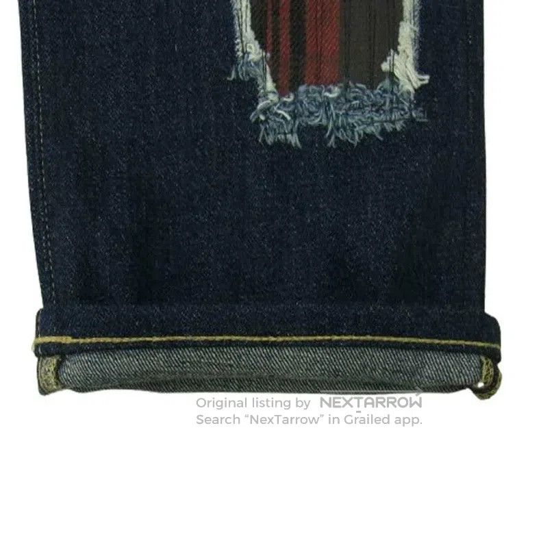 Junya Watanabe Junya Watanabe size M Patchwork Denim Pants Size US 27 - 6 Thumbnail