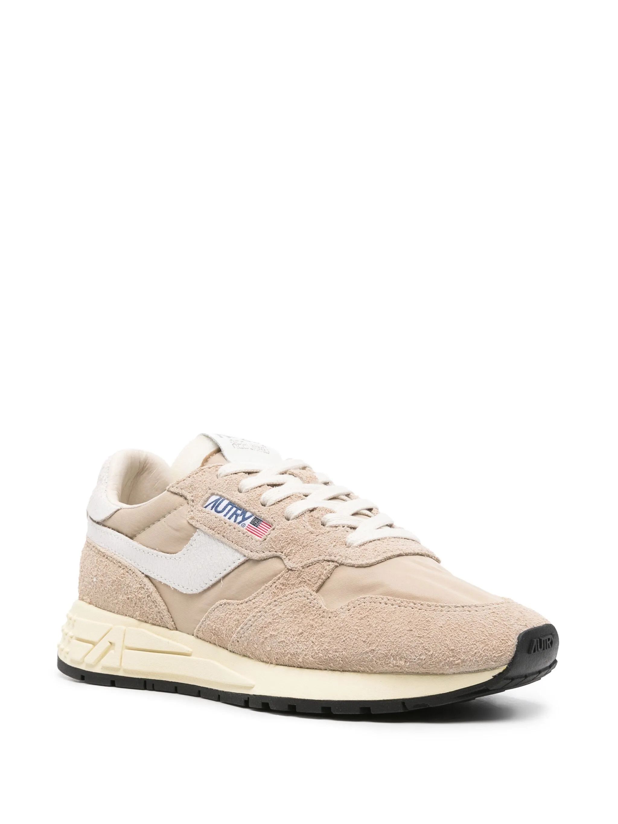 AUTRY o1y0725 Low-Top Sneakers in Beige/White Size US 10 / IT 40 - 2 Thumbnail