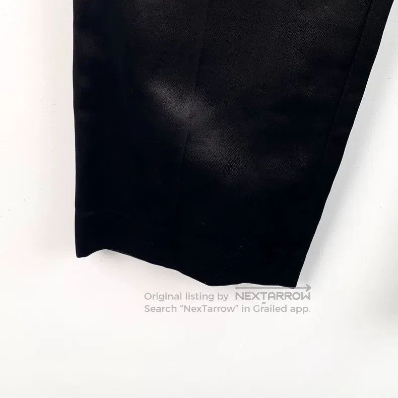 Loewe Loewe Black cotton satin casual long pants Size 24" / US 00 / IT 34 - 4 Thumbnail
