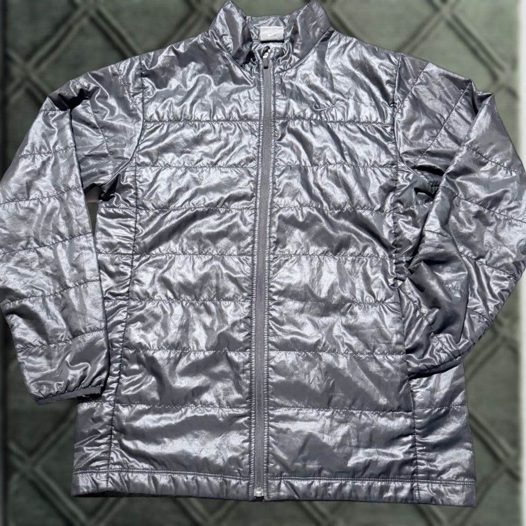Nike Nike Golf Jacket Women Black Quilted Lightweight Full Zip Large Size L / US 10 / IT 46 - 1 Thumbnail