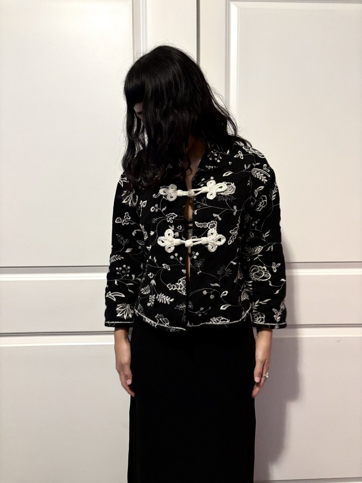 Other Womens Black And White Oriental Pattern Jacket Size Small Size S / US 4 / IT 40 - 7 Thumbnail