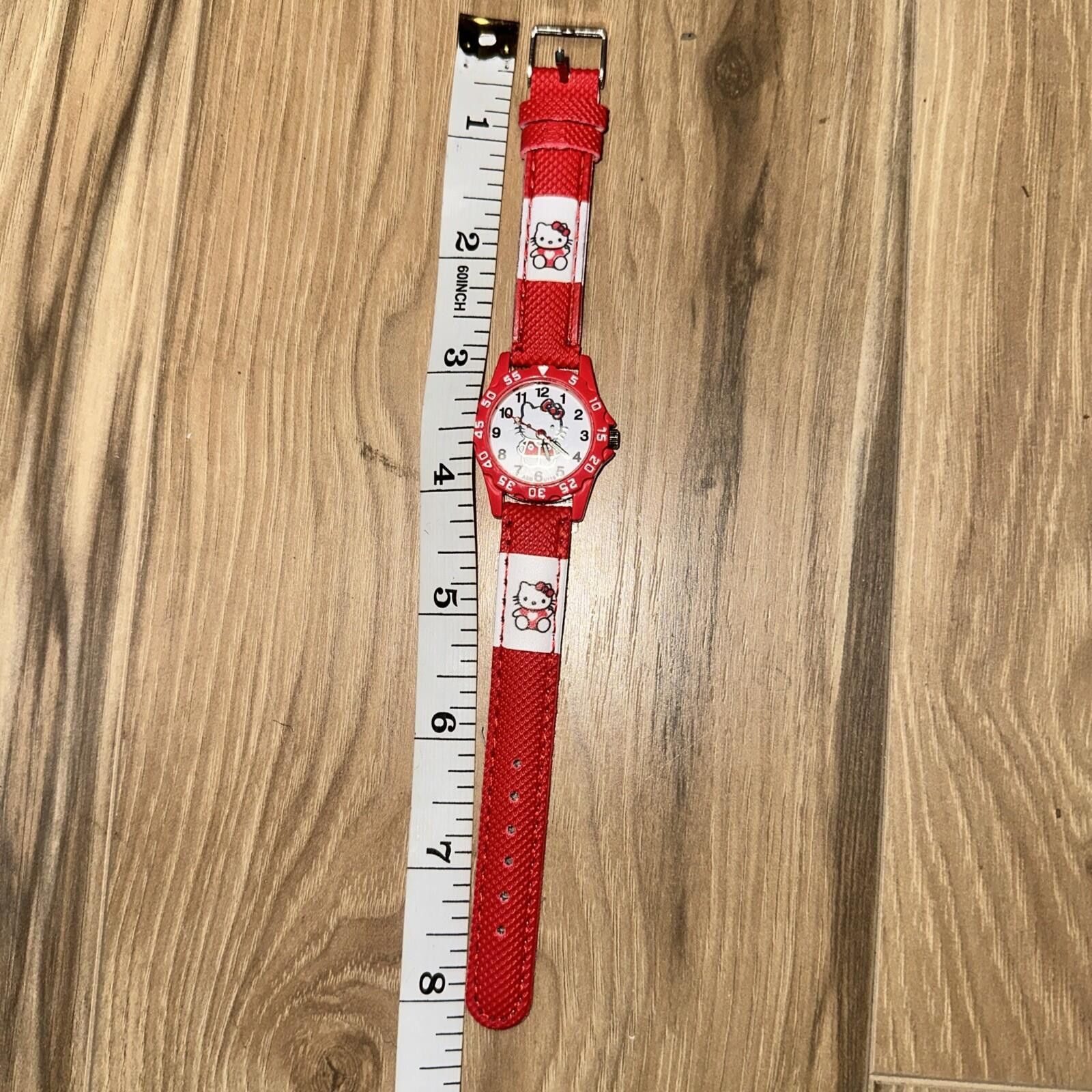 The Unbranded Brand Hello Kitty Red Watch BRAND NEW in Gift Box Size ONE SIZE - 4 Thumbnail