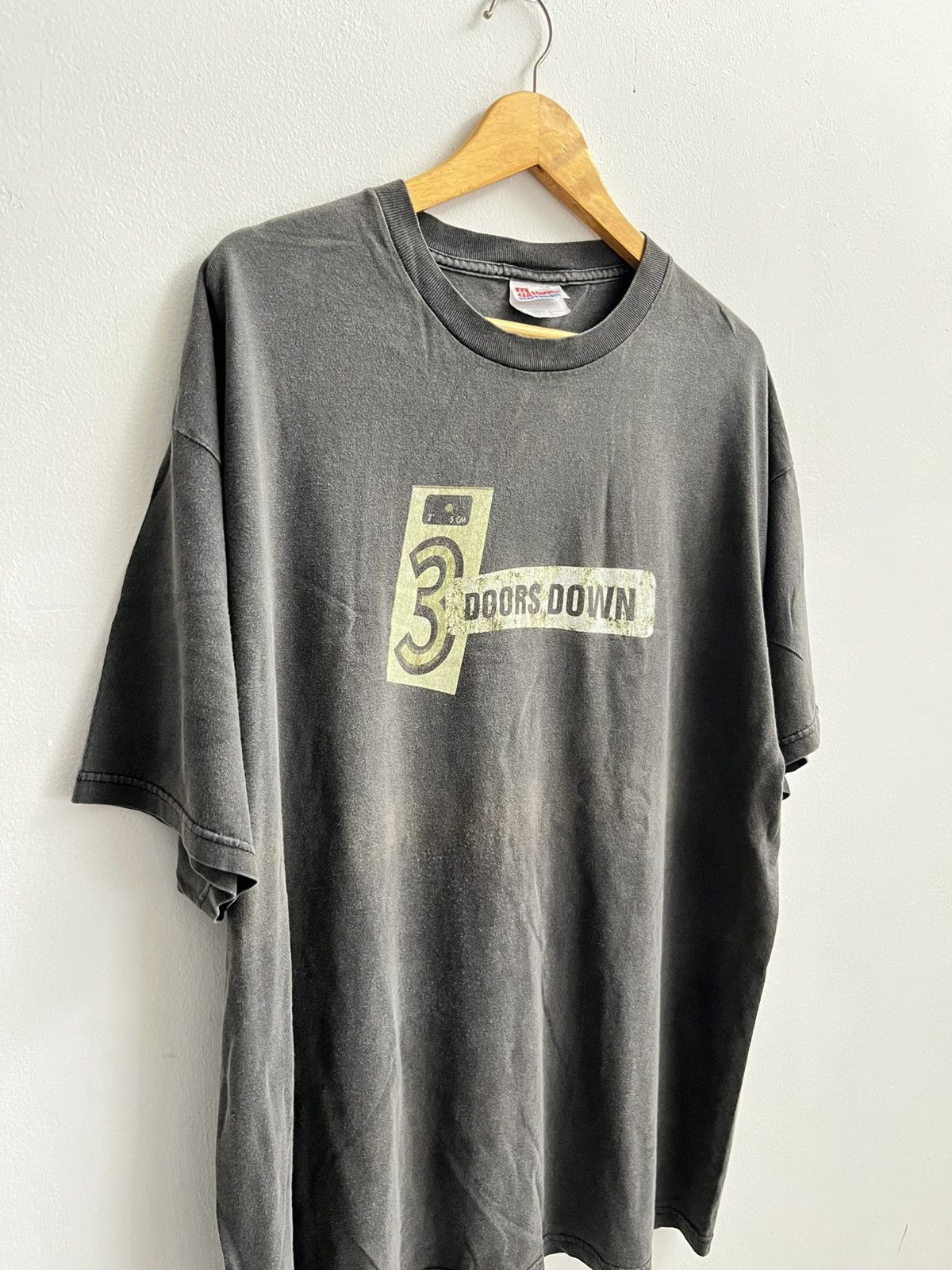 Band Tees 3 doors down faded black tshirt Size US XL / EU 56 / 4 - 1 Thumbnail