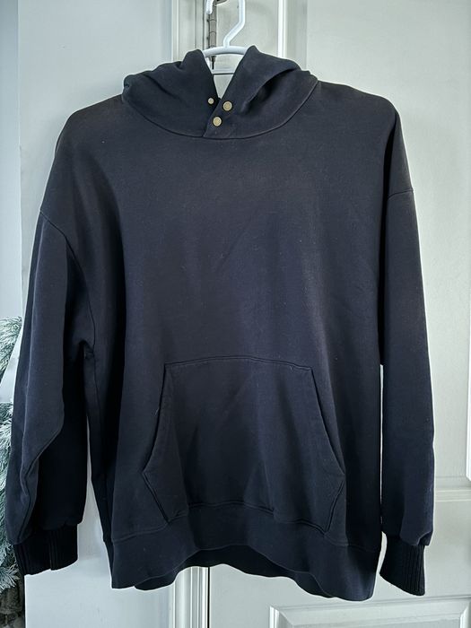 Fear of God Fear of God Distressed Seventh Collection Black Hoodie