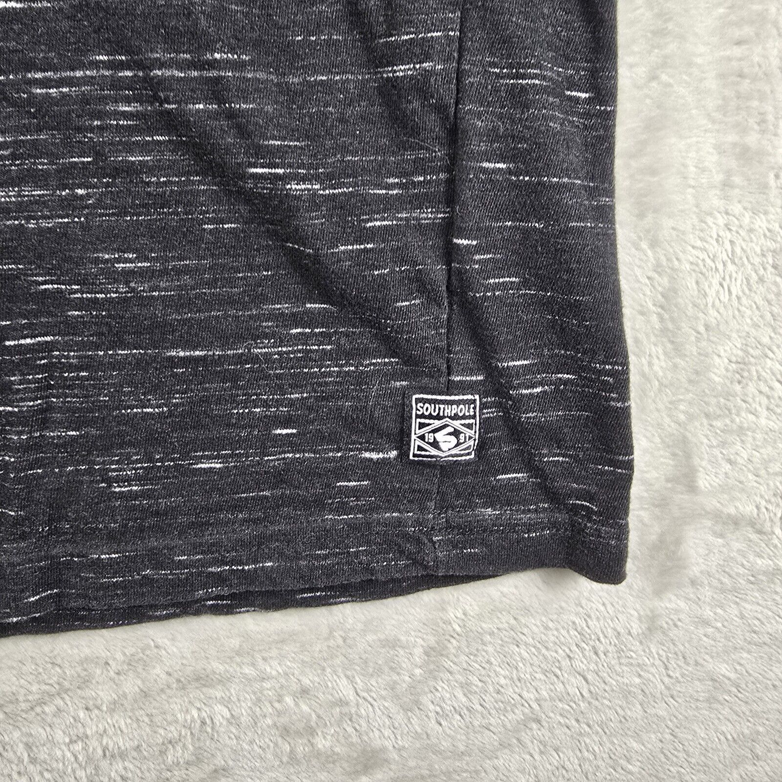 Southpole Vintage Southpole Men's Heather Black Shirt Large Y2K Vtg Size US L / EU 52-54 / 3 - 5 Thumbnail