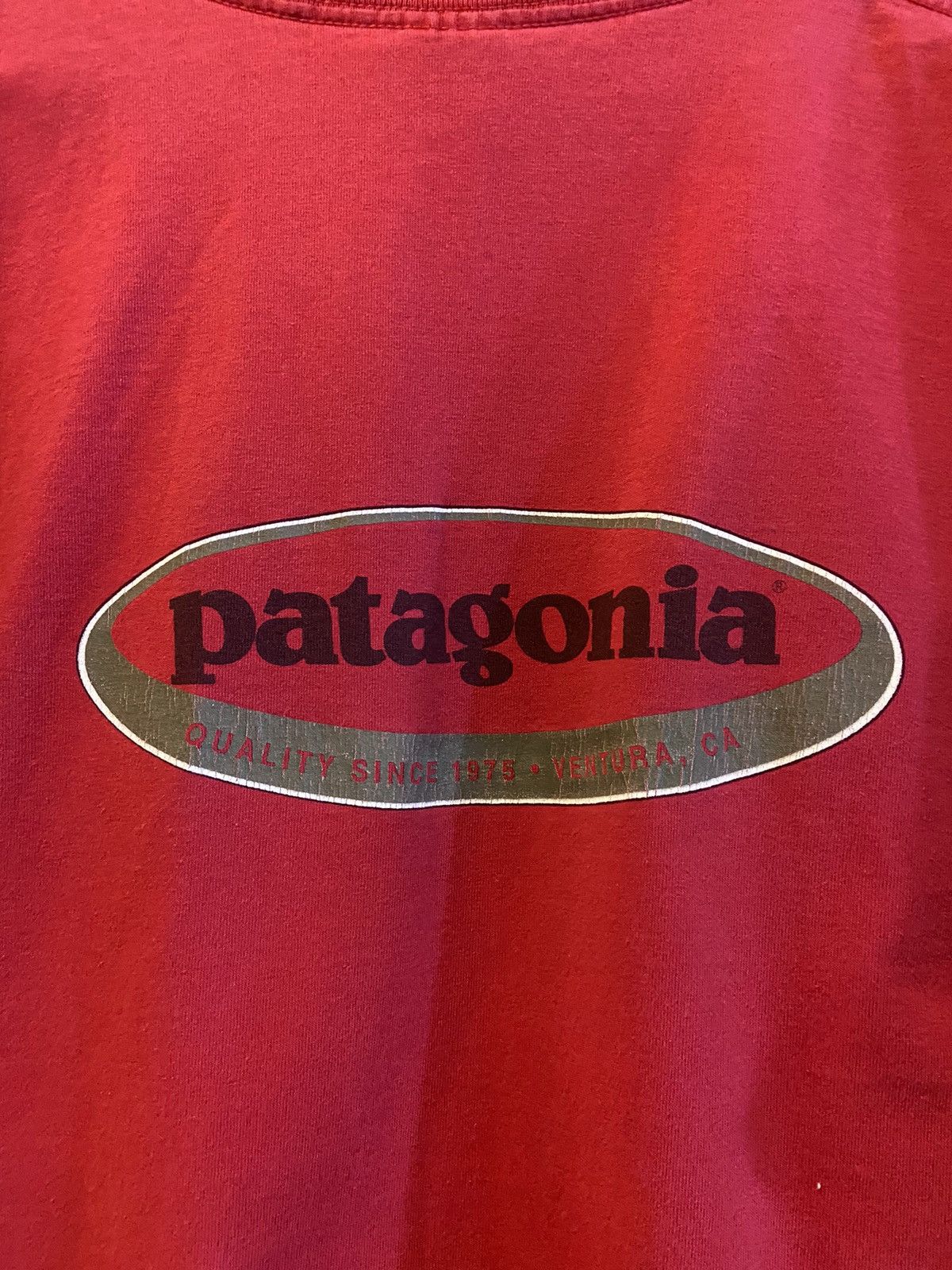 Patagonia × Vintage Vintage 90s Patagonia Beneficial T’s Logo T Shirt Size US XL / EU 56 / 4 - 4 Thumbnail