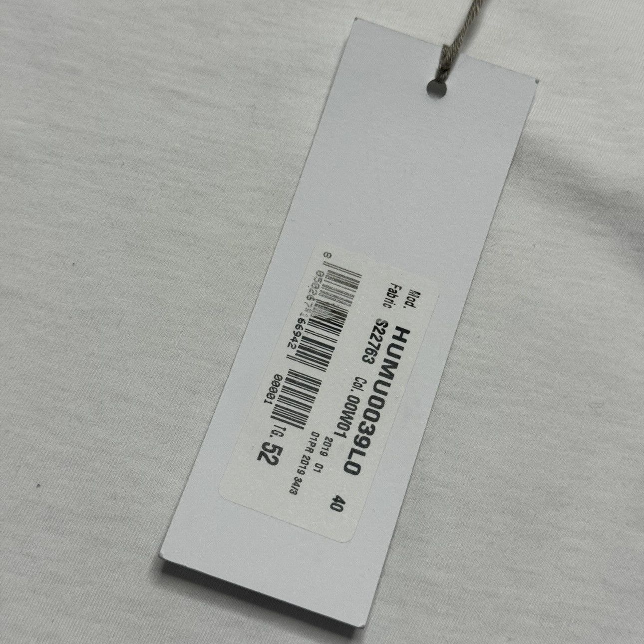 Marni MARNI WHITE MEGA LONGLSLEEVE BUNNY NEW SIZE L Size US L / EU 52-54 / 3 - 6 Thumbnail