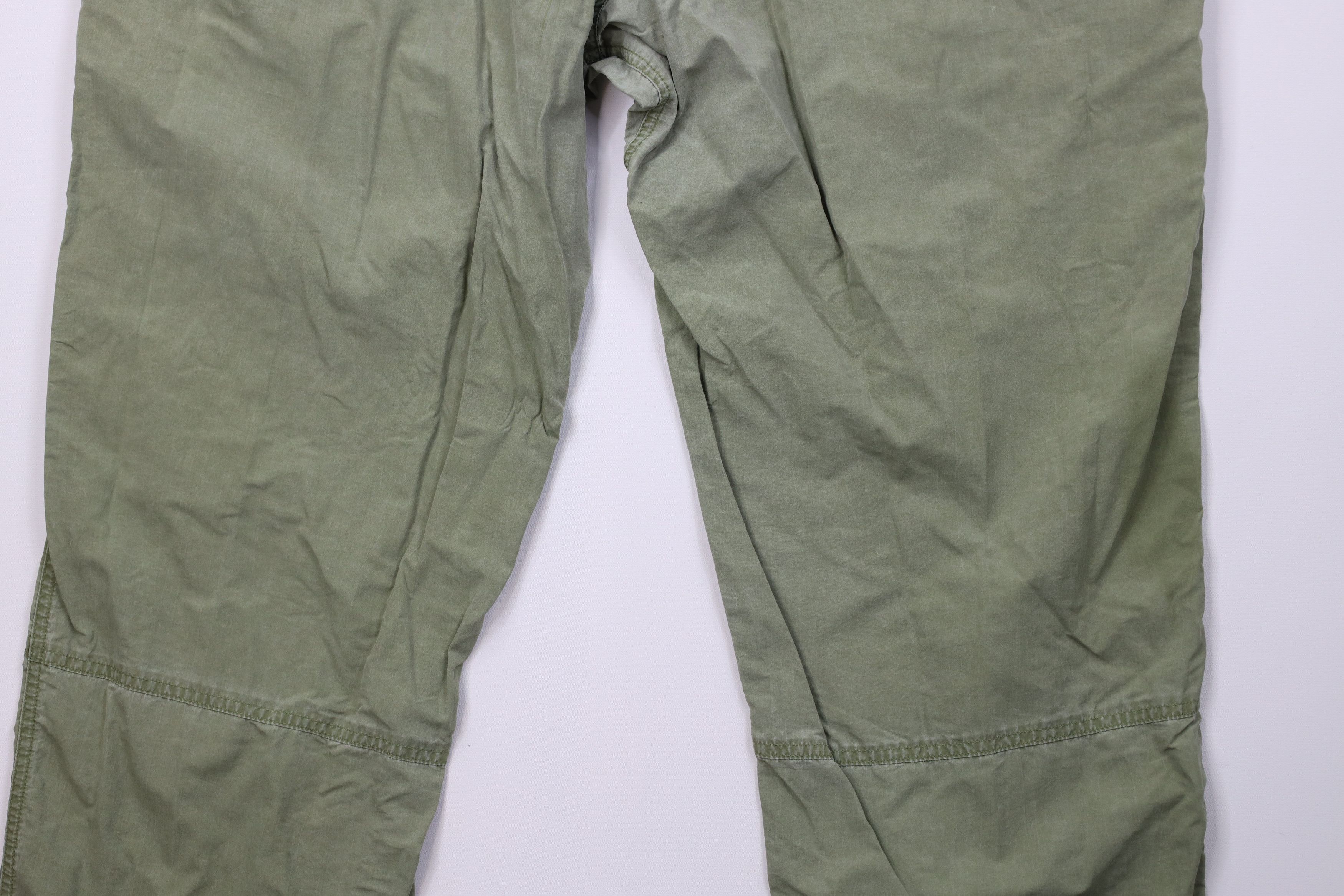Cabelas Vintage Y2K Cabelas Stonewash Wide Leg Cargo Pants Green Size US 42 / EU 58 - 12 Thumbnail