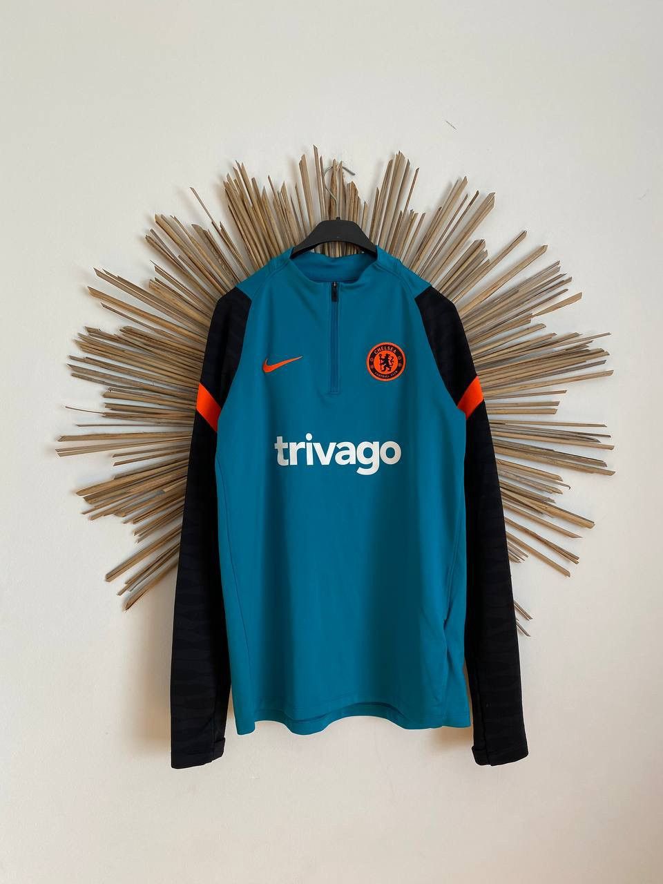 Chelsea Soccer CHELSEA 2021 2022 FOOTBALL DRILL TOP SOCCER JACKET TOP ZIP Size US S / EU 44-46 / 1 - 2 Thumbnail