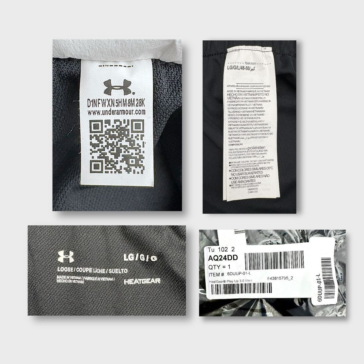 Under Armour Under Armour HeatGear® Play Up 3.0 Women’s Black Shorts Sz L Size 30" / US 8 / IT 44 - 9 Thumbnail