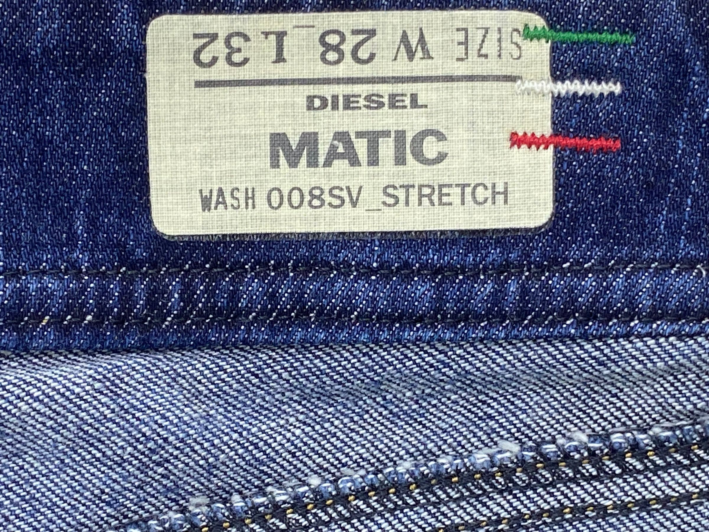 Diesel Diesel Industries Denim Jeans – Made in Italy – Vintage Size US 30 / EU 46 - 7 Thumbnail