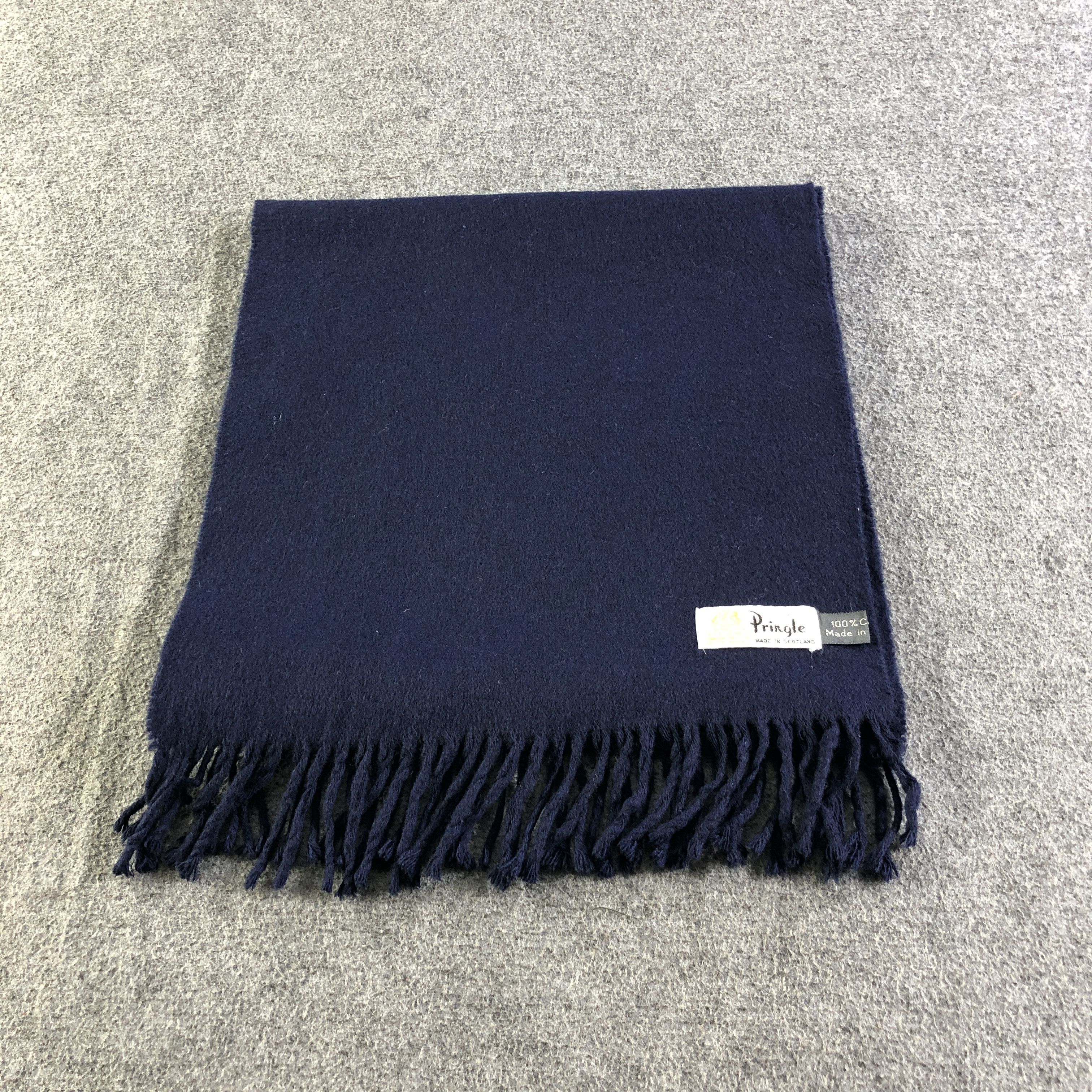 Pringle Of Scotland Pringle Of Scotland Cashmere Scarf Muffler Neckwear V2804 Size ONE SIZE - 2 Thumbnail